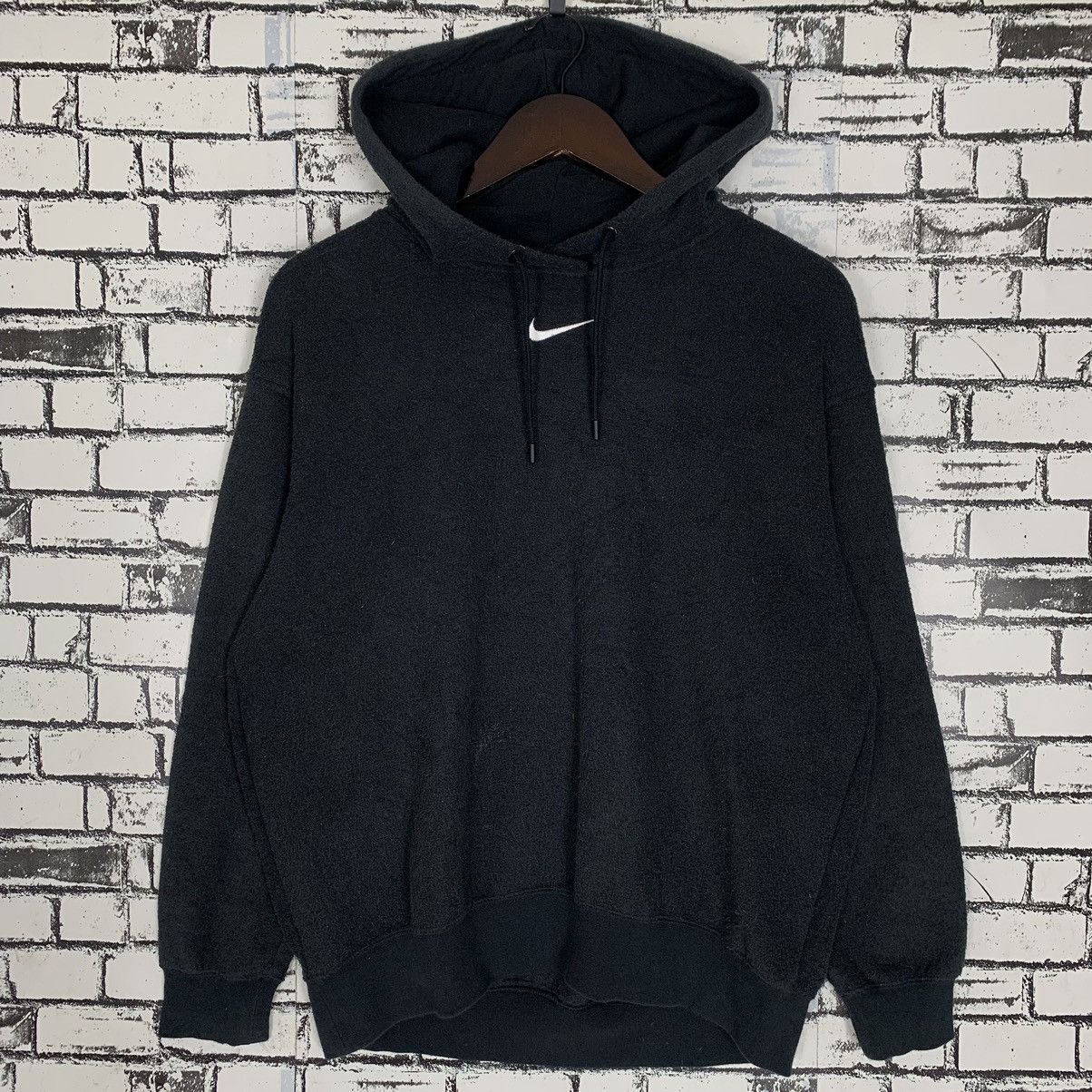Nike × Vintage Nike Hoodie Nike Pullover Colour Black Sportwear Size US S / EU 44-46 / 1 - 1 Thumbnail