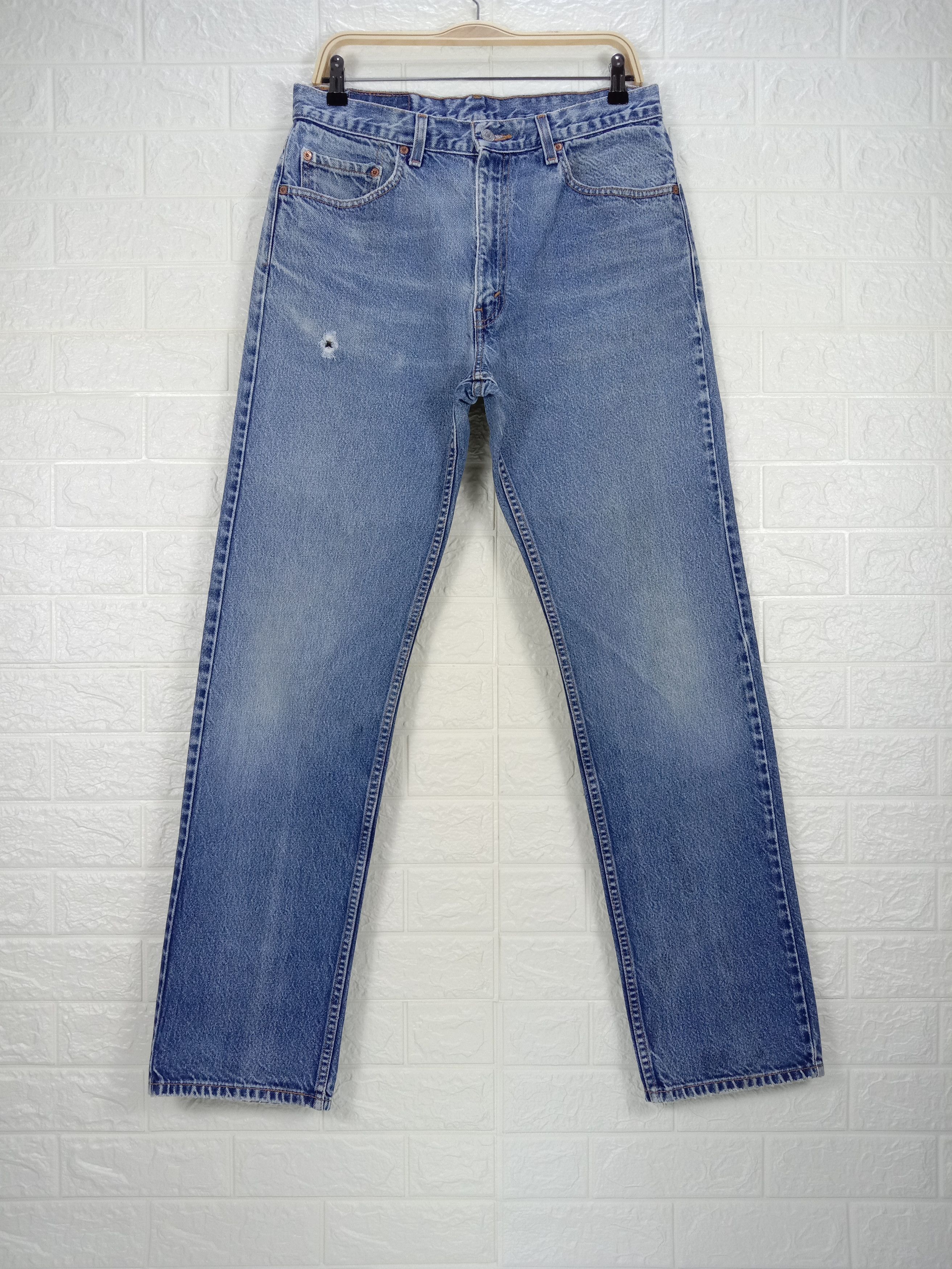 Levi's Vintage Levi's 505 Jeans Blue Washed Regular Fit Denim Size US 32 / EU 48 - 1 Thumbnail