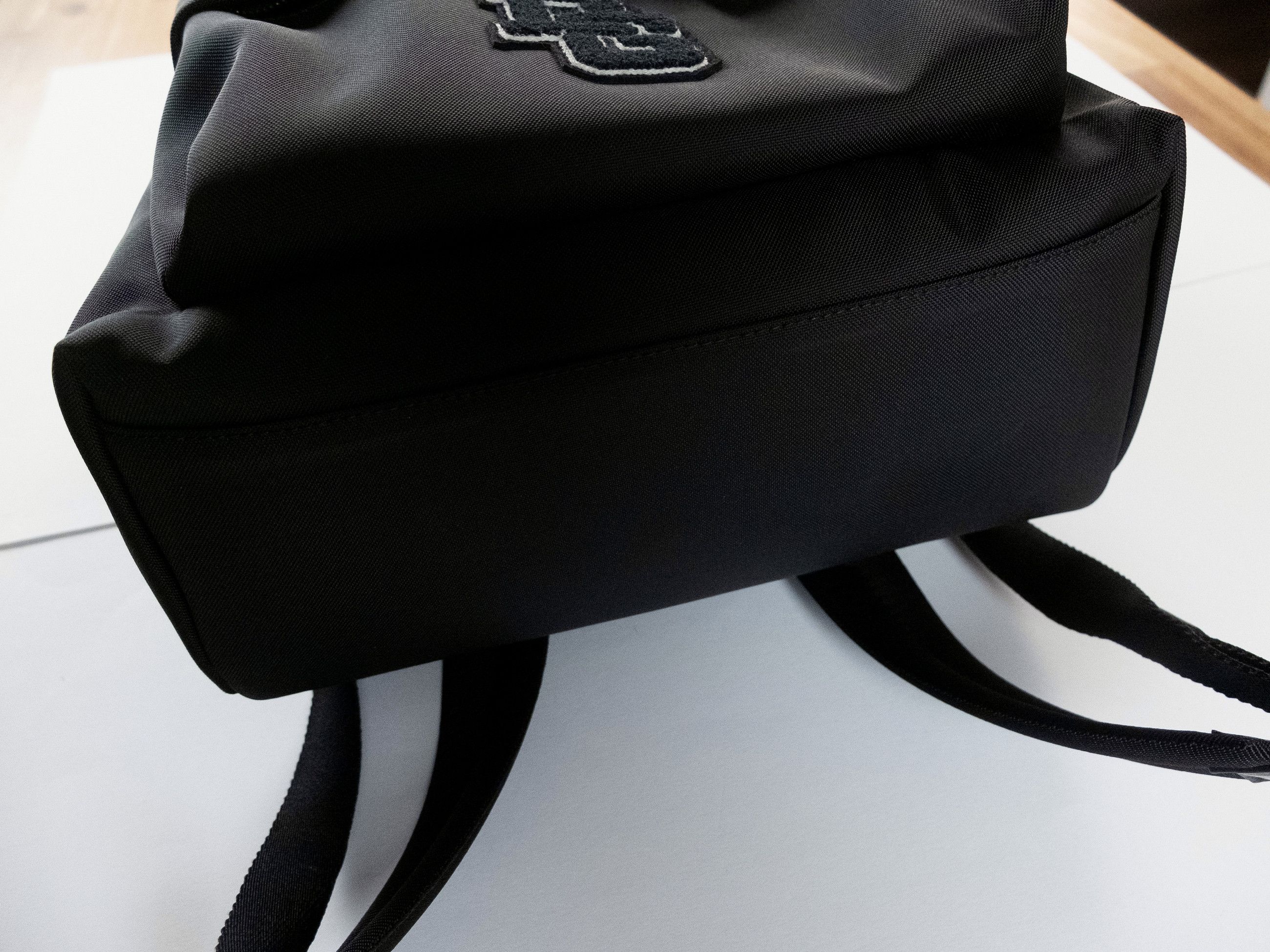 Dolce & Gabbana DOLCE & GABBANA black DG logo patch canvas backpack Size ONE SIZE - 6 Thumbnail