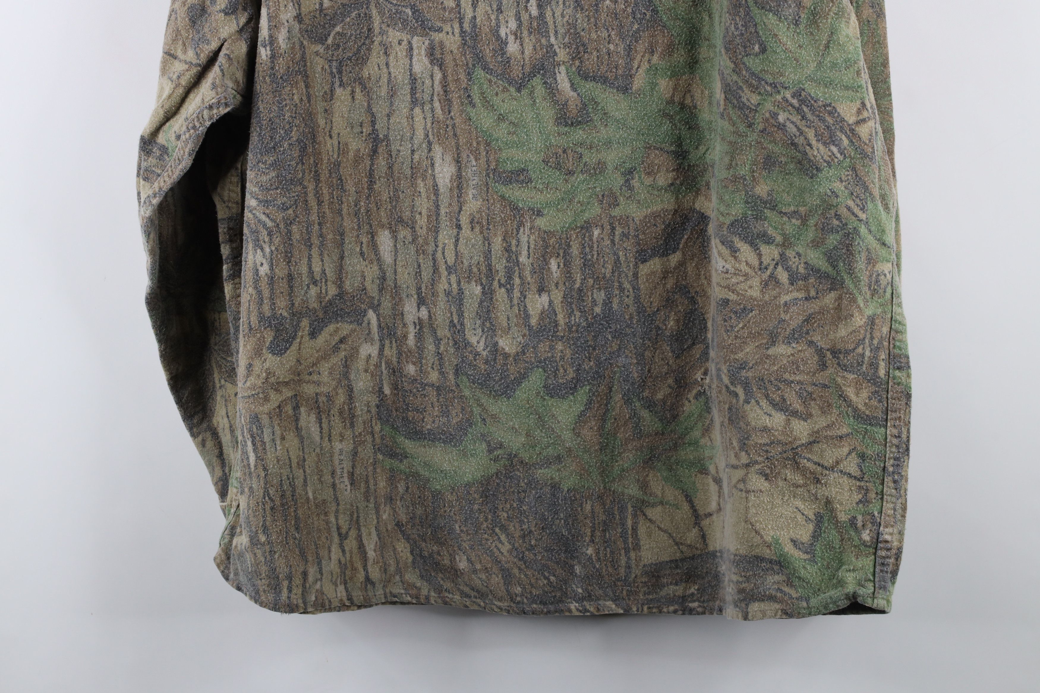 Vintage × Walls Vintage 90s Walls Camouflage Chamois Cloth Button Shirt USA Size US XXL / EU 58 / 5 - 12 Thumbnail
