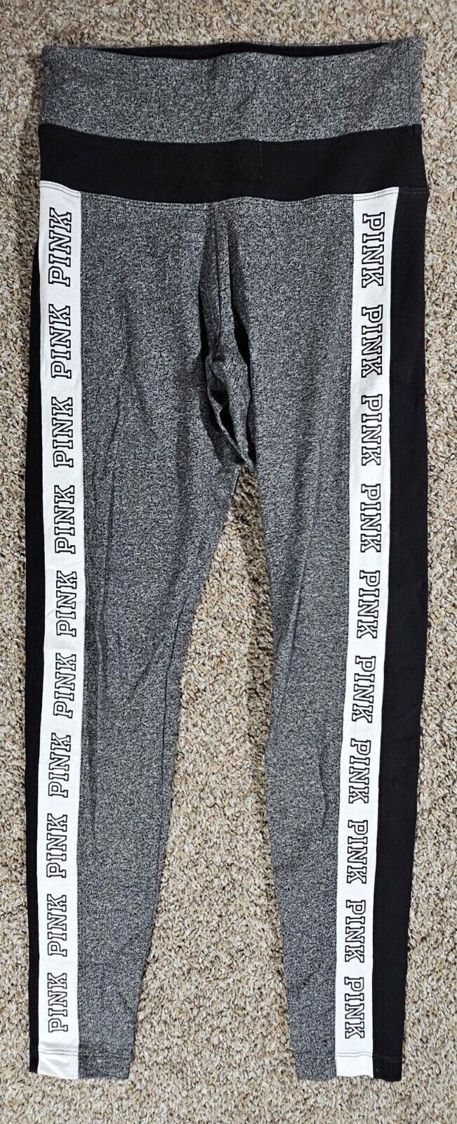 Pink PINK Victoria Secret YOGA legging S Logo Side Workout Pants Size 28" / US 6 / IT 42 - 1 Thumbnail