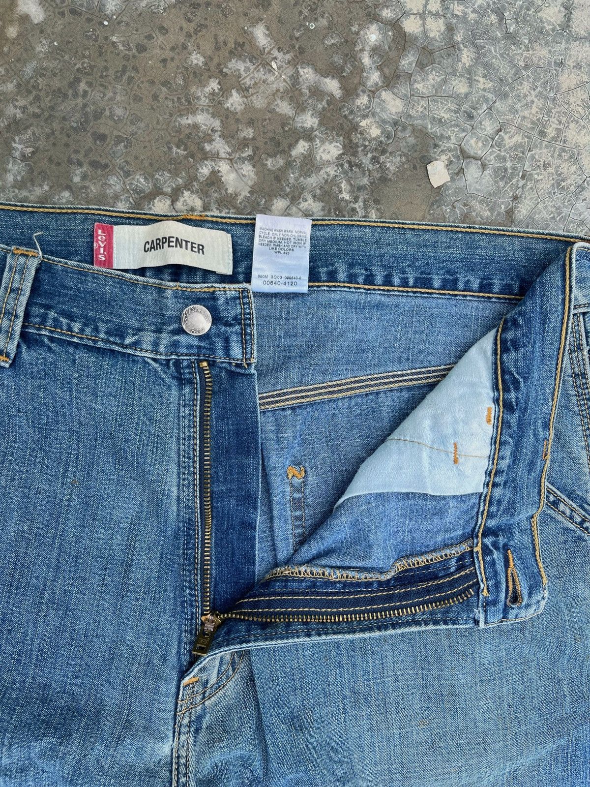 Levi's Vintage Clothing Levis baggy carpenter pants Size US 36 / EU 52 - 4 Thumbnail