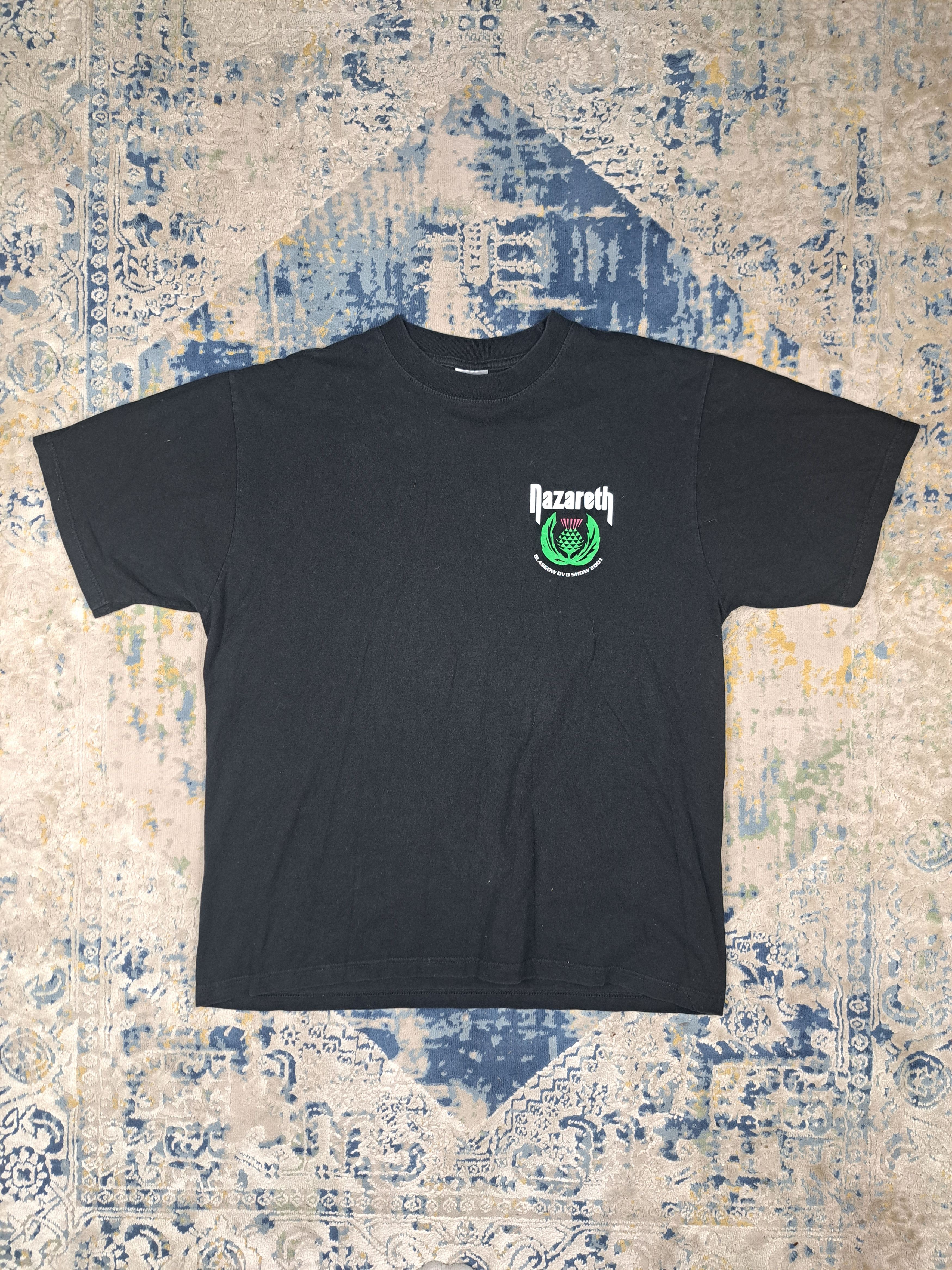Band Tees Vintage 2001 Nazareth Band Tee Rare Hard Rock Size US M / EU 48-50 / 2 - 3 Thumbnail