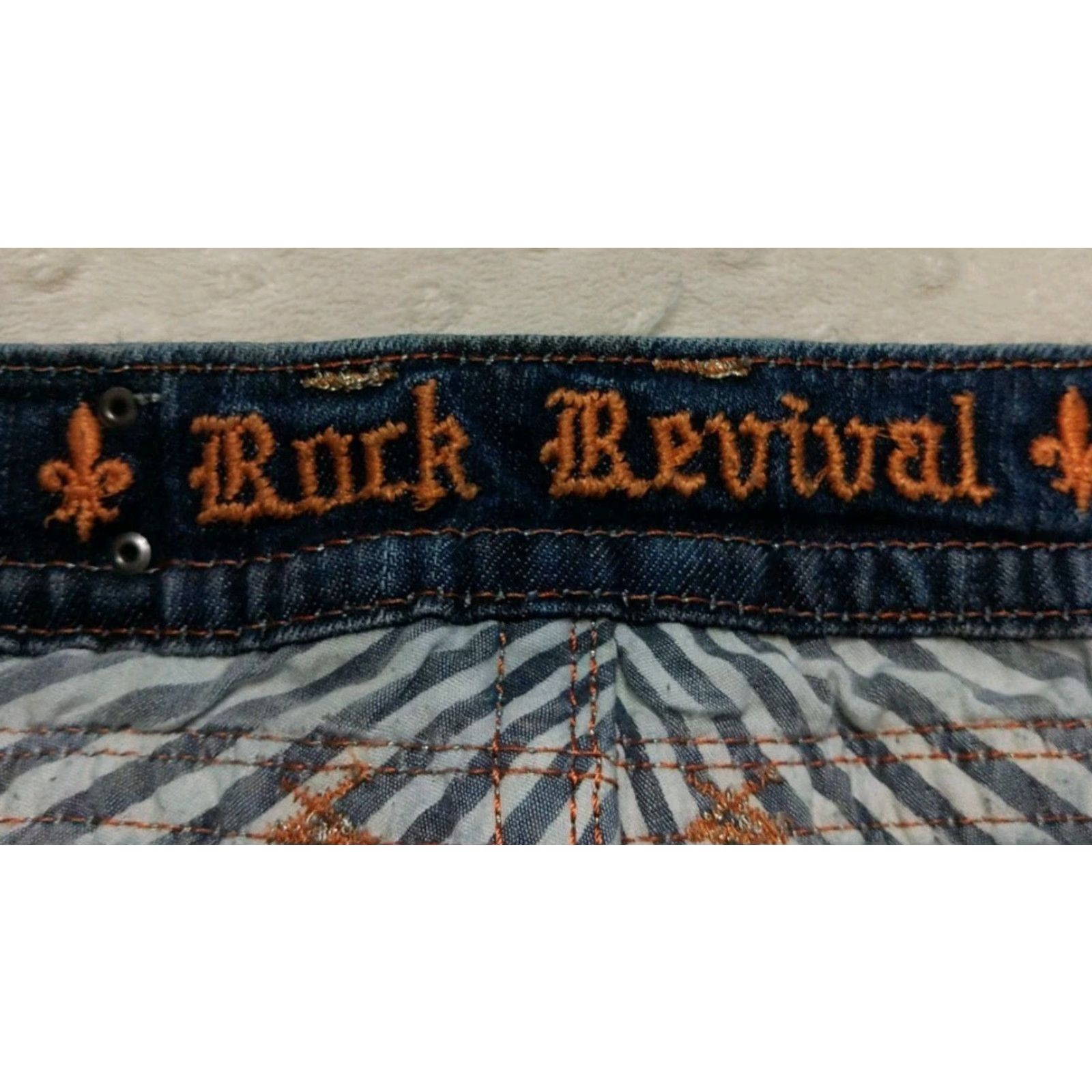 Vintage Rock Revival Gwen Boot Jeans Shirt? Size 27" / US 4 / IT 40 - 6 Thumbnail