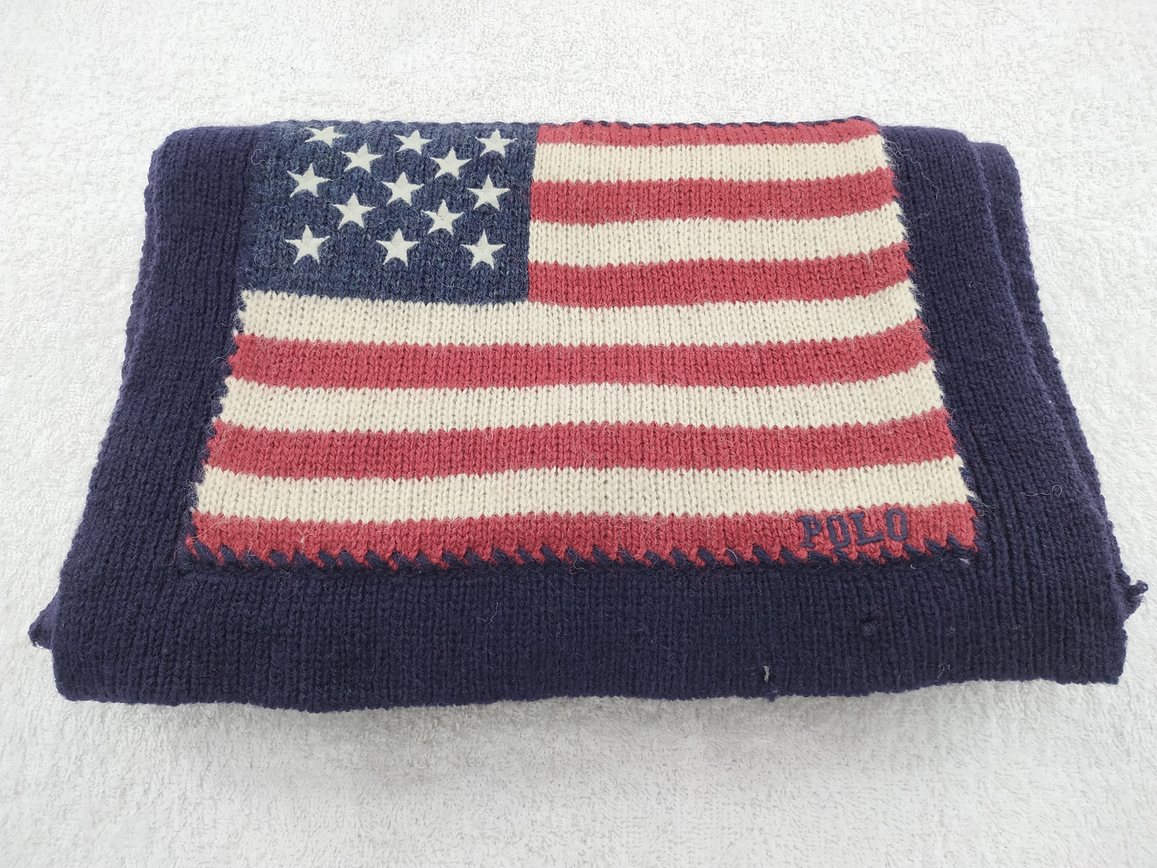 Polo Ralph Lauren Vintage Polo Ralph Lauren Scarf/Muffler/Neckwear MF438 Size ONE SIZE - 3 Thumbnail