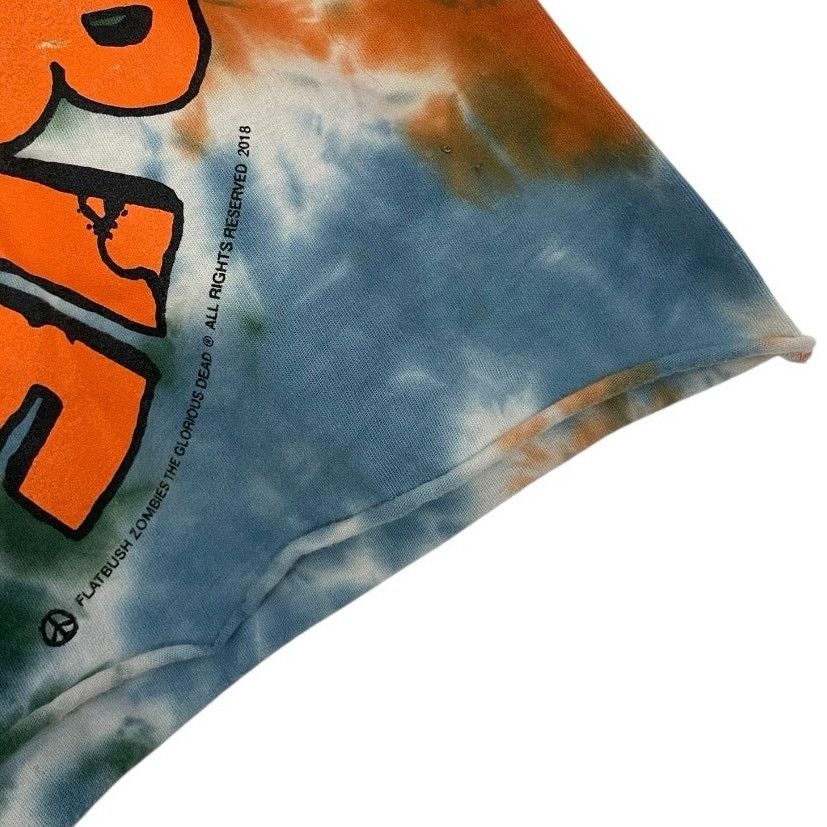 Flatbush Zombies Authentic 2018 Flatbush Zombies Tie Dye Graphic Tee Size S / US 4 / IT 40 - 3 Thumbnail
