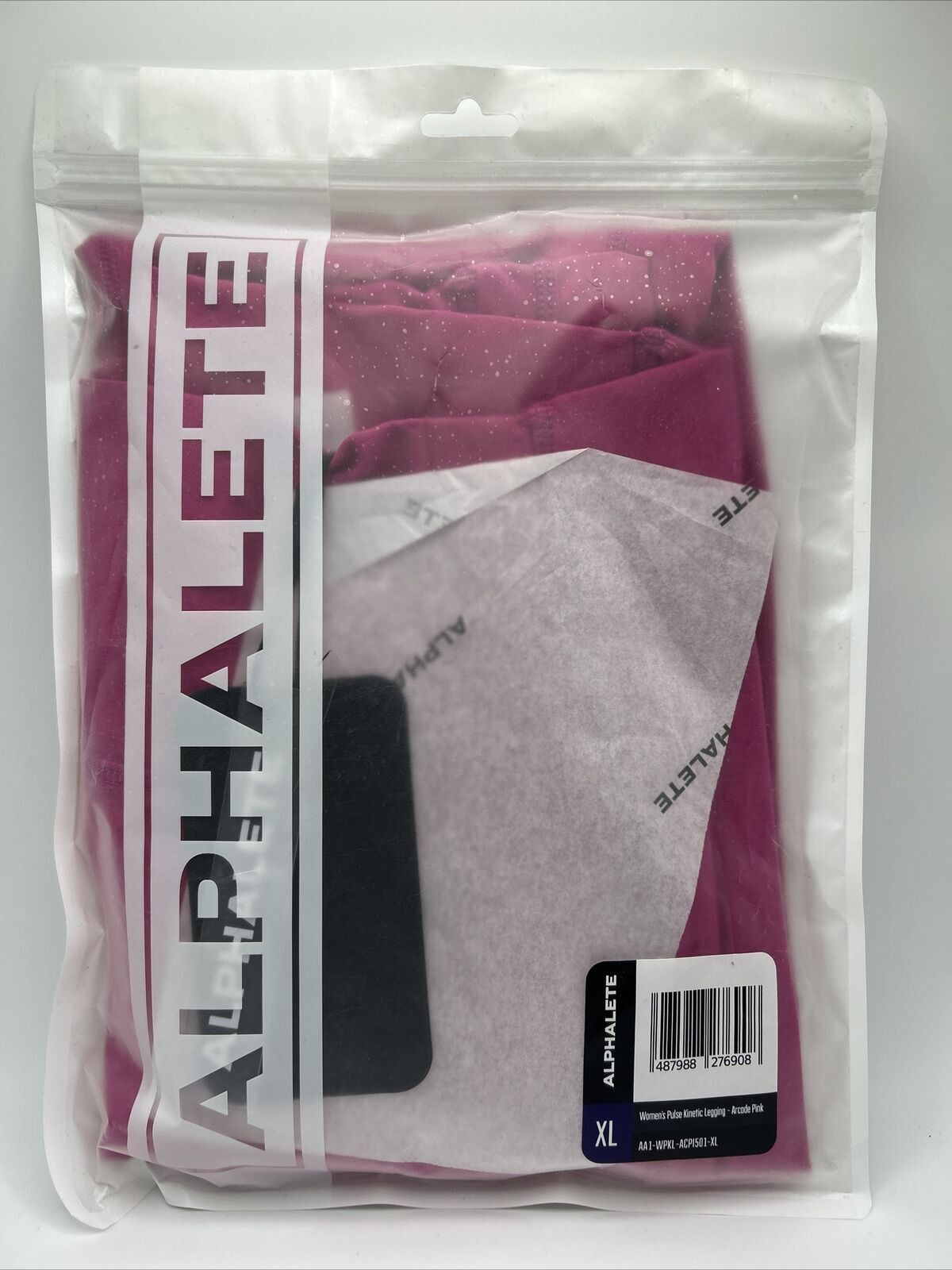 Alphalete Athletics NWT Alphalete Pulse Kinetic Legging - XL - Arcade Pink Wome Size 37" - 6 Thumbnail