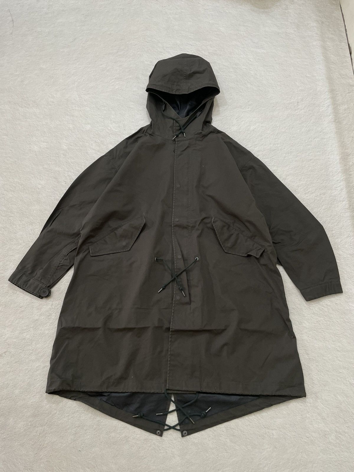 Undercover 2000s Number Nine M51 Parka Olive Hooded Jacket Field Coat Size US XL / EU 56 / 4 - 1 Thumbnail