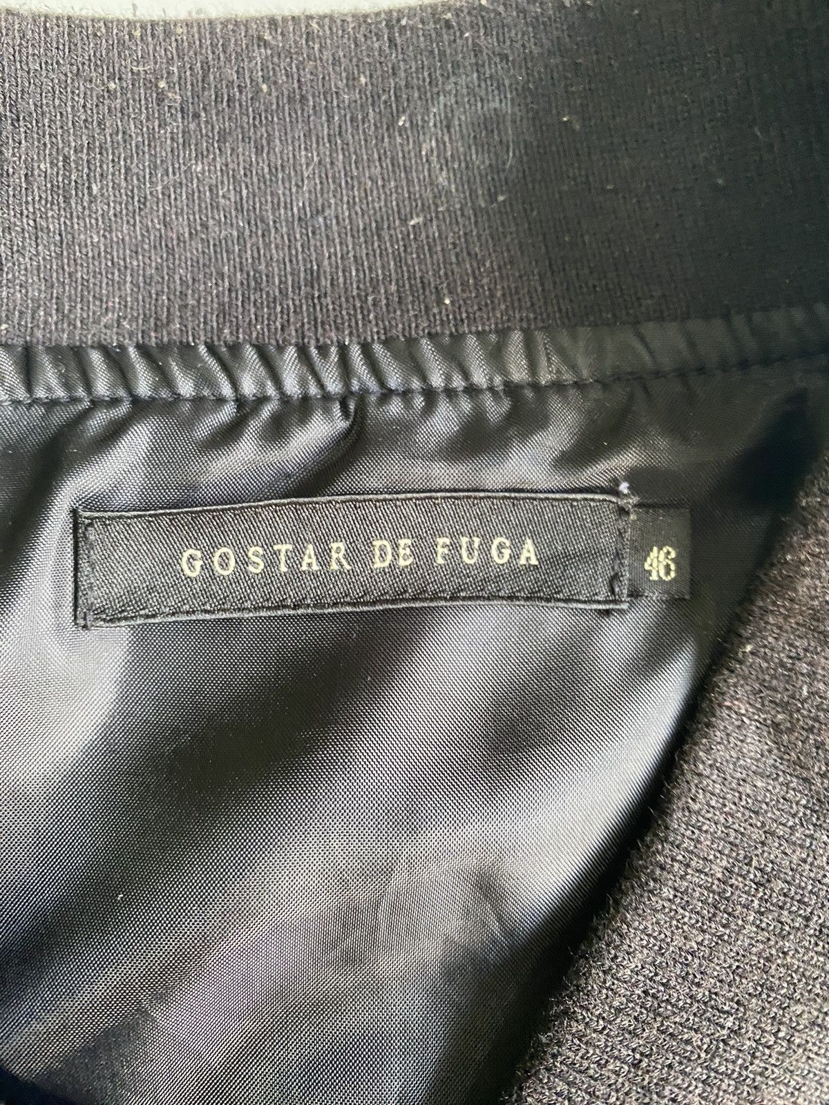 GOSTAR DE FUGA Vintage Gostar De Fuga Official Salting Black Jacket Size US S / EU 44-46 / 1 - 8 Thumbnail