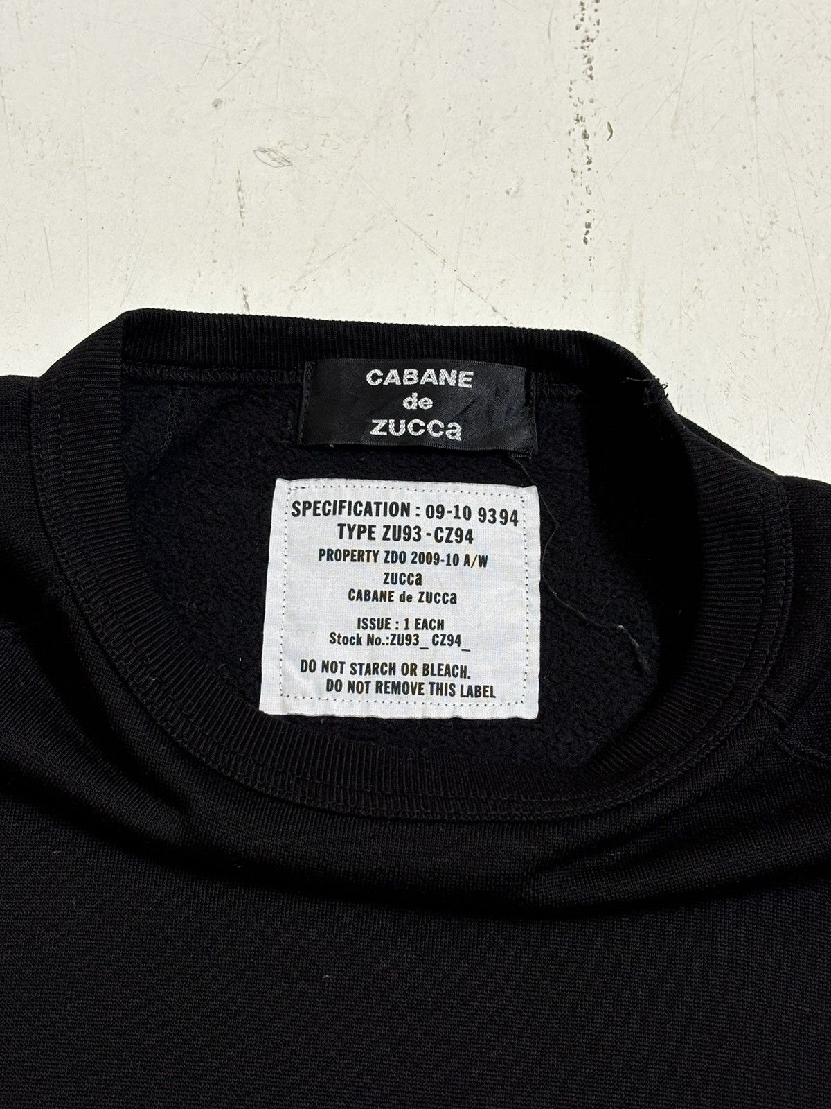 CABANE de ZUCCa × Vintage CABANE de ZUCCA Sweatshirt Combo Size US M / EU 48-50 / 2 - 9 Thumbnail