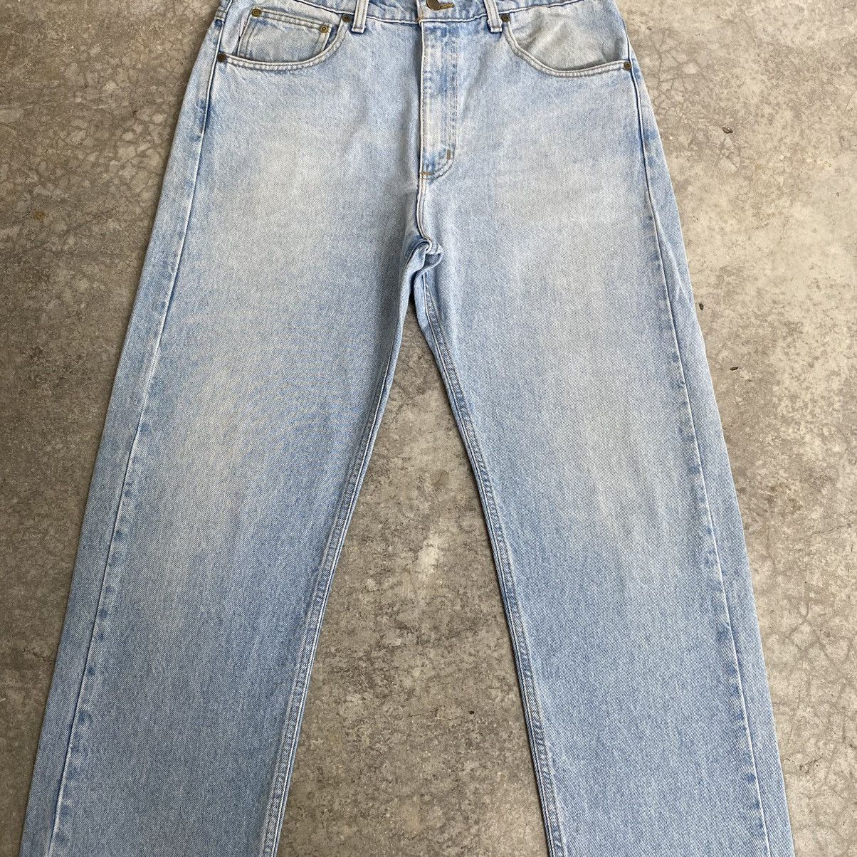 Carhartt Vintage Carhartt Relaxed Fit Pale Blue Denim Jeans Size US 34 / EU 50 - 4 Thumbnail