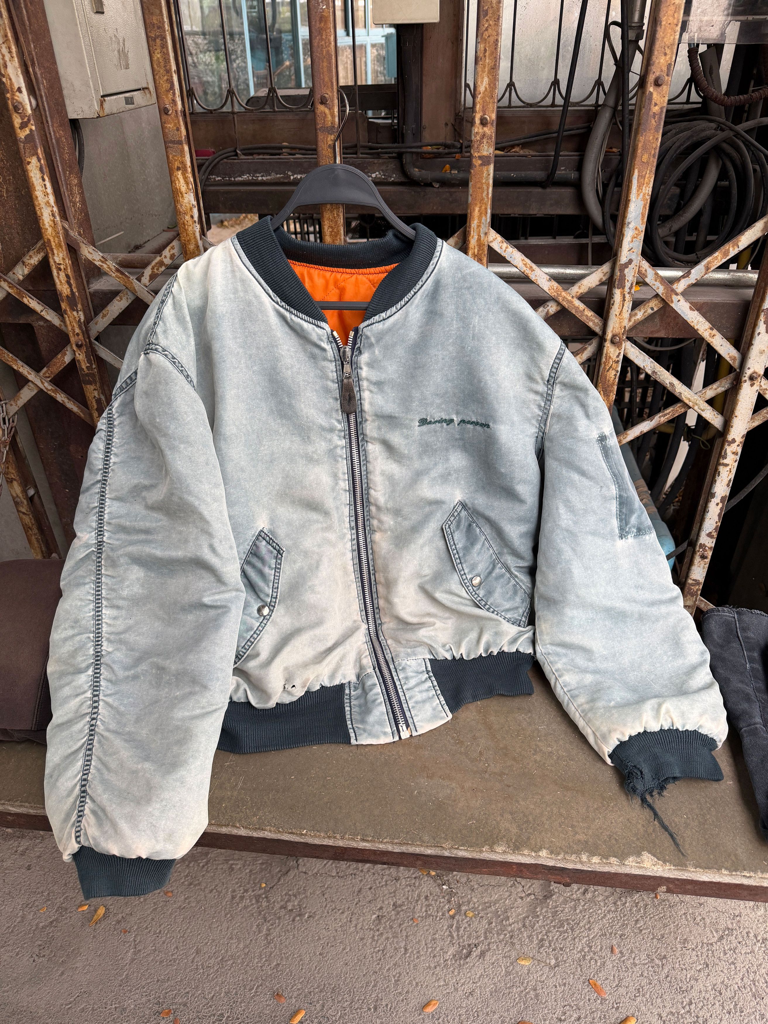 Alpha Industries Sun Faded MA-1 Bomber Jacket Size US L / EU 52-54 / 3 - 8 Thumbnail