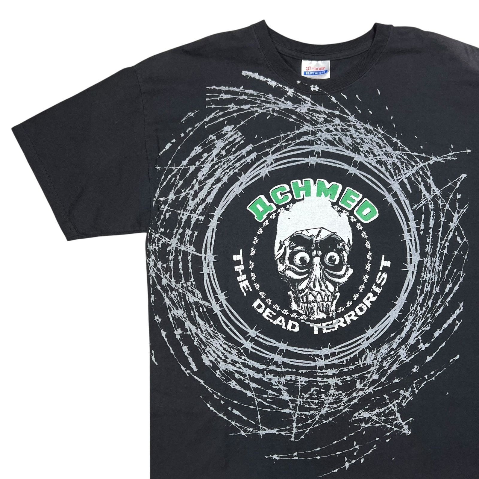 Hanes × Vintage Vintage Y2K Jeff Dunham Achmed The Dead Terrorist AOP tee Size US L / EU 52-54 / 3 - 4 Thumbnail