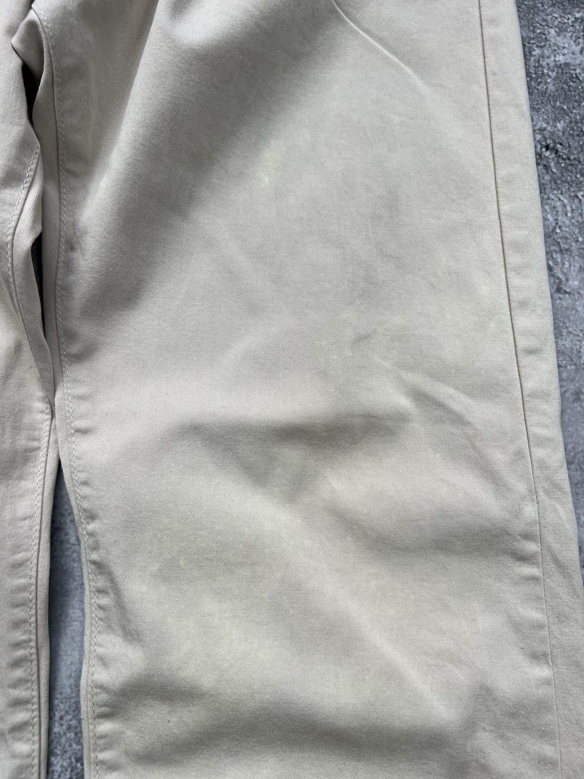 Armani Armani Jeans Classic Chino Pants Mens Beige Size US 32 / EU 48 - 5 Thumbnail