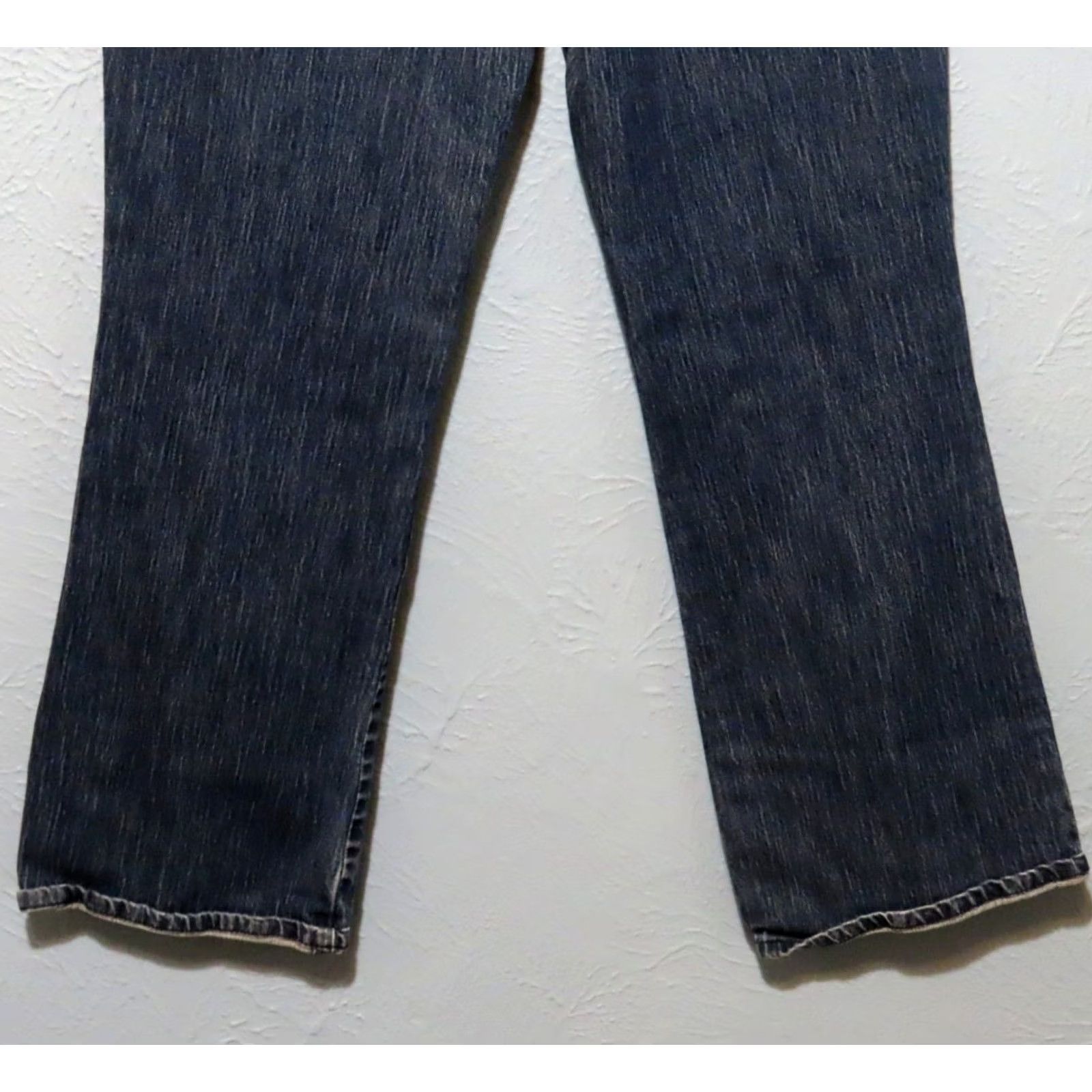 Vintage St. John's Bay Jeans Women 14 Short Boot Cut Denim Blue High Rise 5-Pocket Solid Zip Button XS? Size 36" / US 14 / IT 50 - 5 Thumbnail
