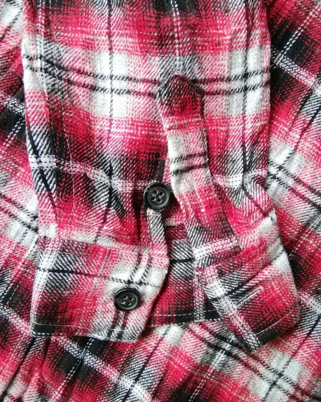 In The Attic In The Attic J-Rock "Rock Killer" Embroidered Flannel Shirt Size L / US 10 / IT 46 - 4 Thumbnail