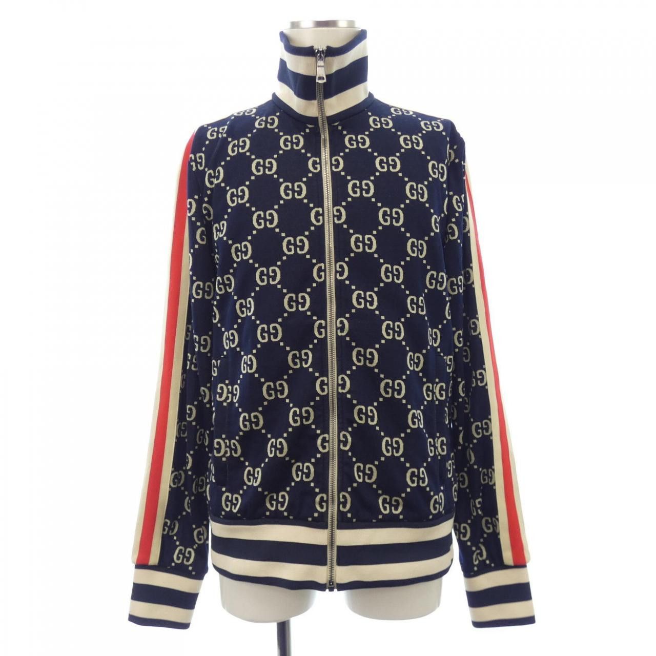 Gucci Gucci GG Jacquard Cotton Jacket Cotton Outerwear 496919 X9V05 DUTY FREE for USA