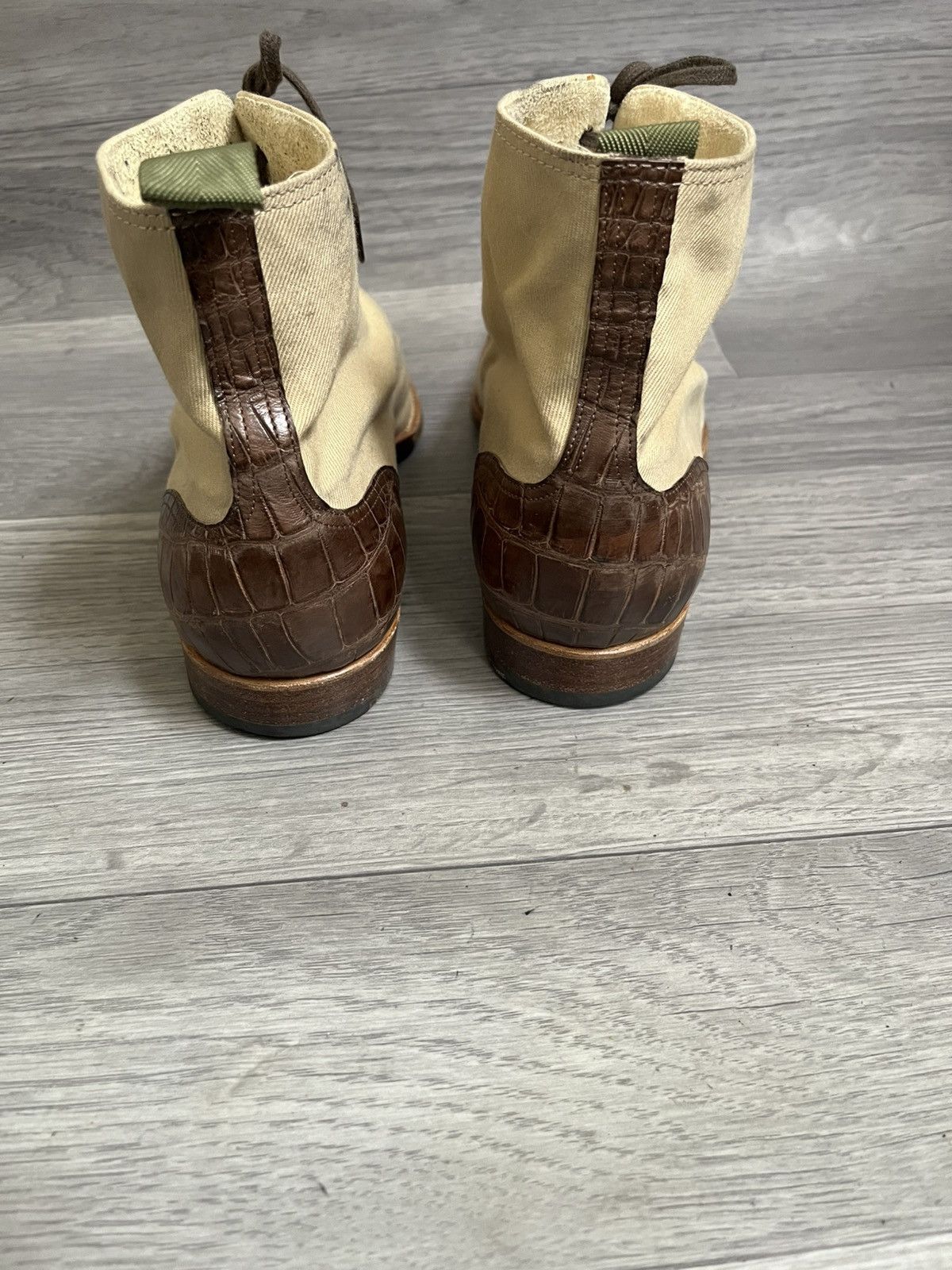 Saint Crispins Saint crispin Spectator boots croc leather boots sz 9.5 Size US 10.5 / EU 43-44 - 7 Thumbnail