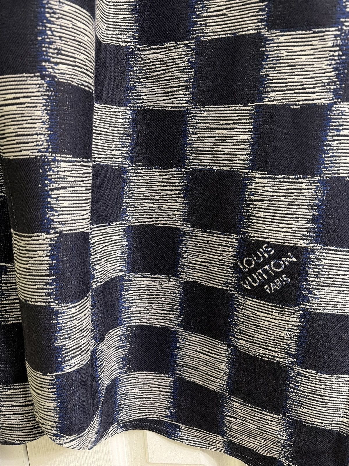 Louis Vuitton Authentic Louis Vuitton Damier Wool Overshirt Sz.58 NWT Size US XXL / EU 58 / 5 - 14 Thumbnail
