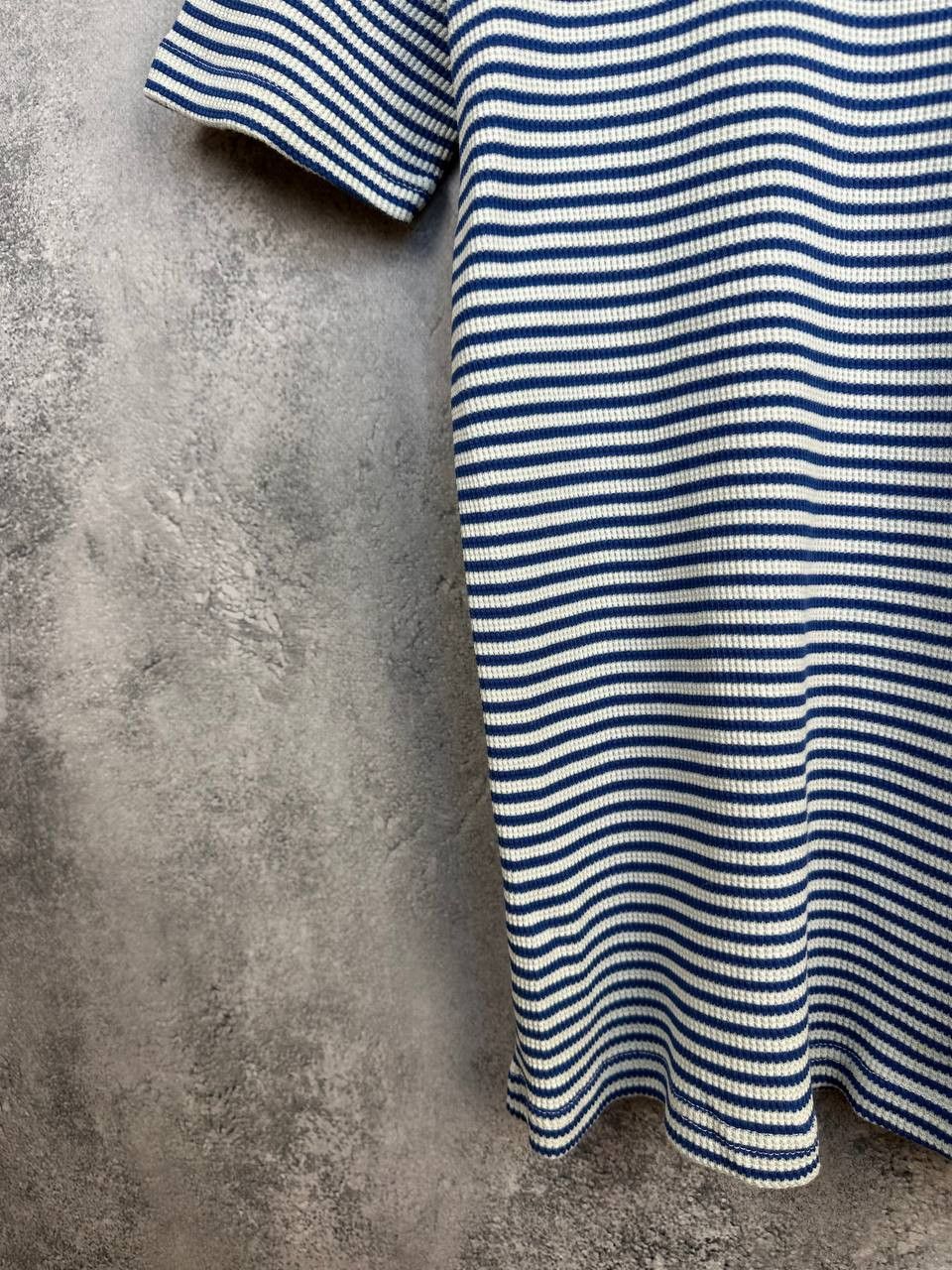 Percival Percival Pelle Pelle Knitted Crew T-Shirt Striped SS Stretch Size US M / EU 48-50 / 2 - 6 Thumbnail