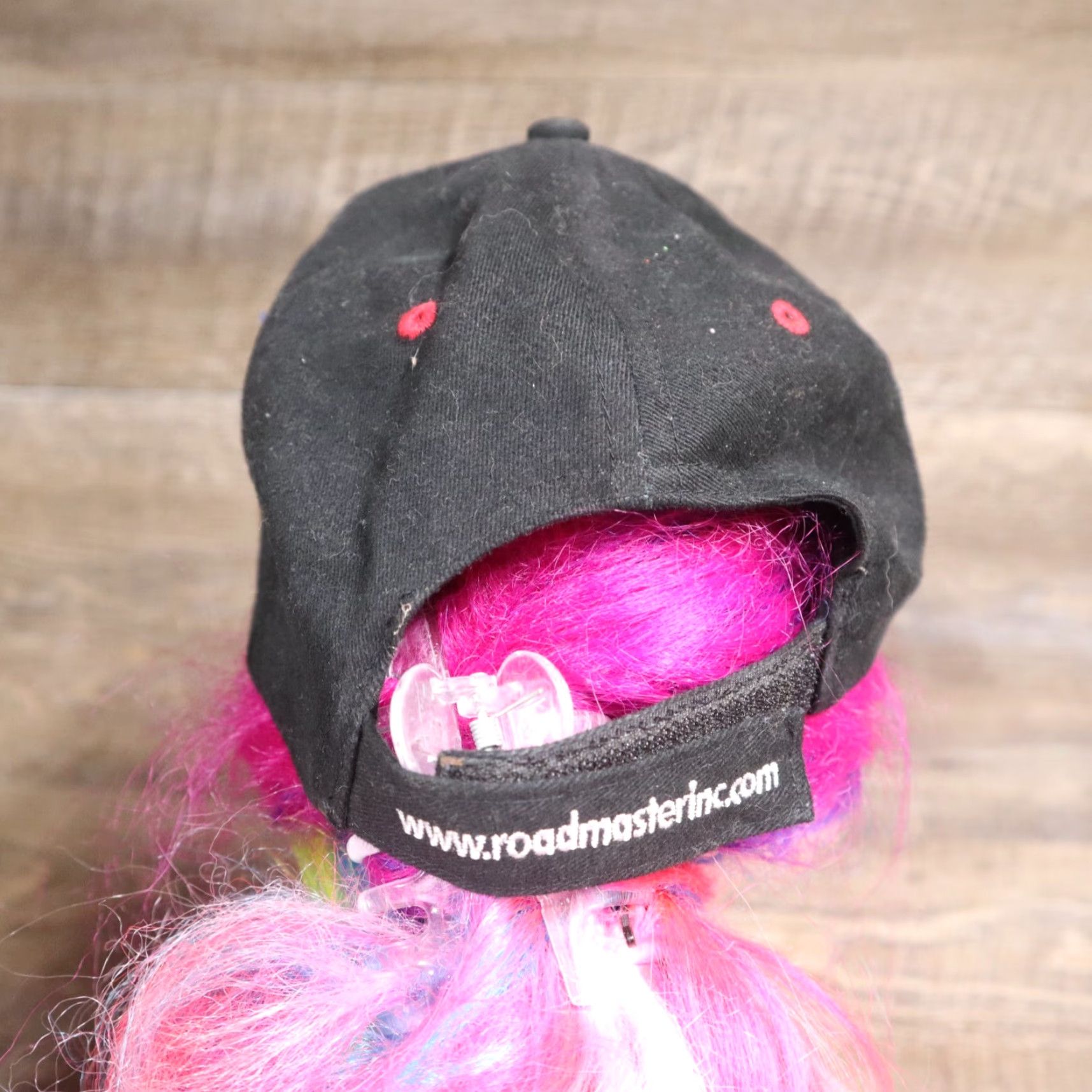 Vintage Roadmster Hat Baseball Cap Black Adjustable Men Casual Embroidered Towing and Suspension Brand Unbranded Cap Size ONE SIZE - 4 Thumbnail