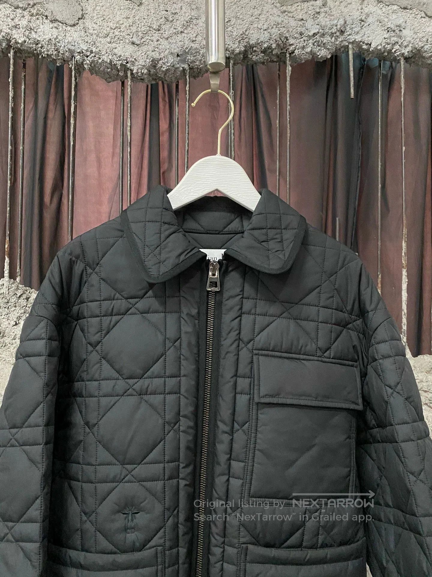 Dior Quilted Black Jacket with Front Pockets. Size US S / EU 44-46 / 1 - 3 Thumbnail