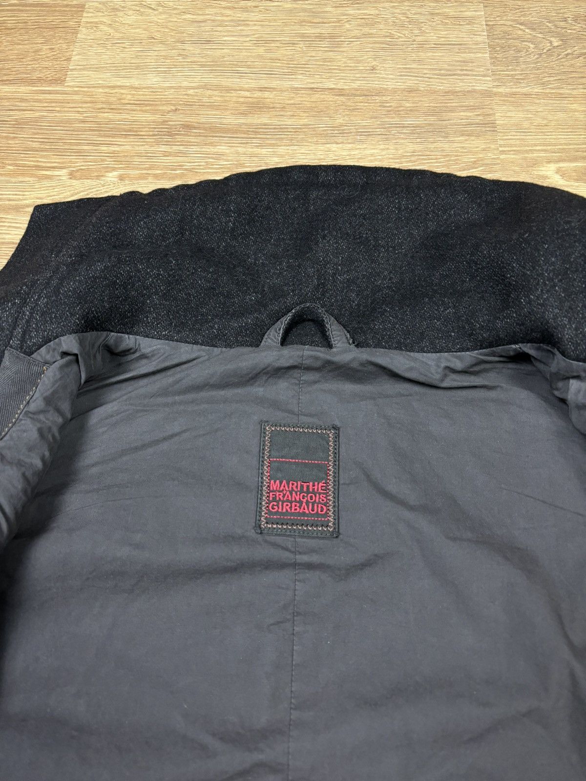 Japanese Brand × Marithe + Francois Girbaud 2000s Marithé François Girbaud Asymmetrical Coat Size L / US 10 / IT 46 - 6 Thumbnail