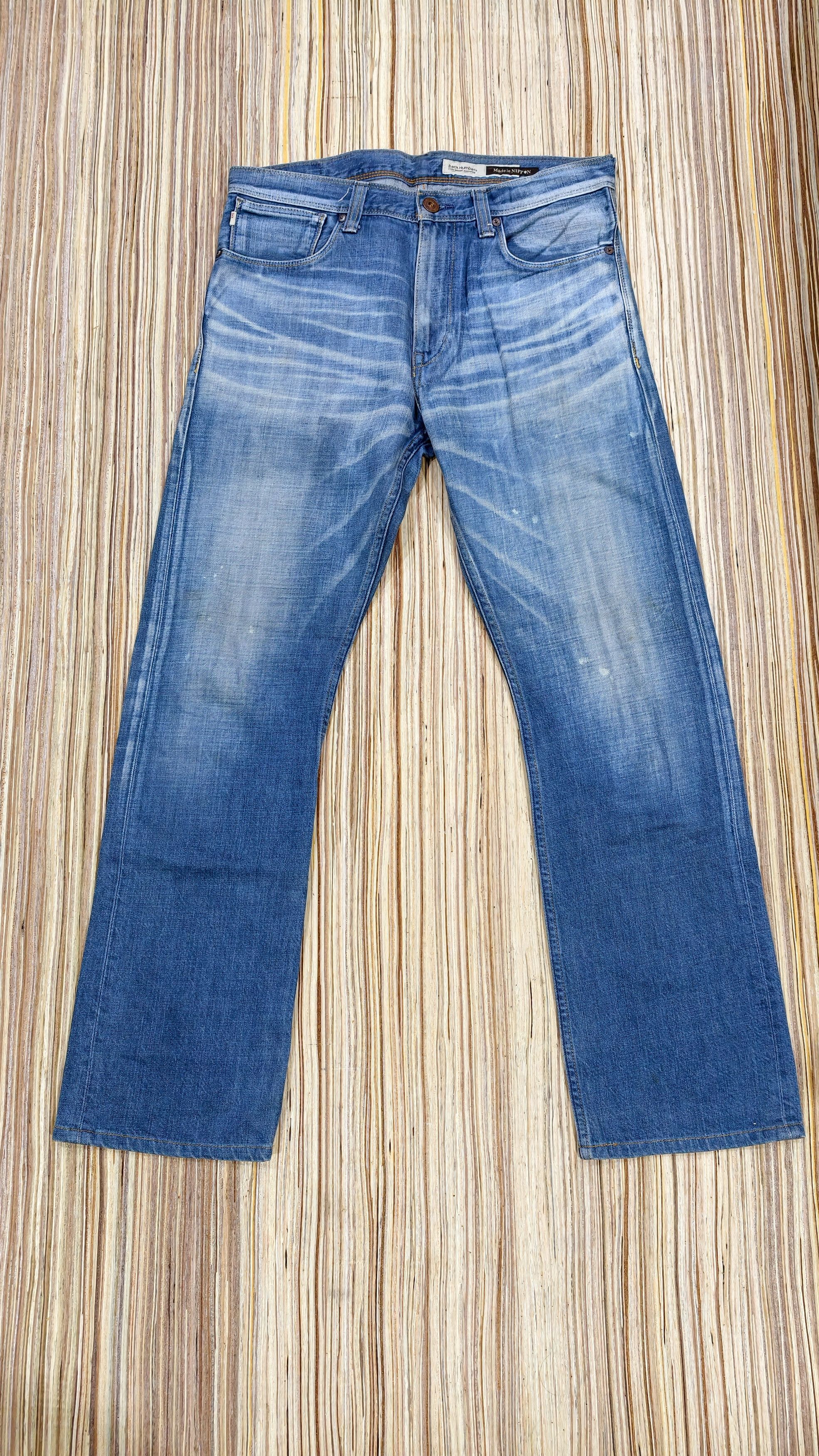 Japanese Brand Flared jeans back number Size US 34 / EU 50 - 1 Thumbnail