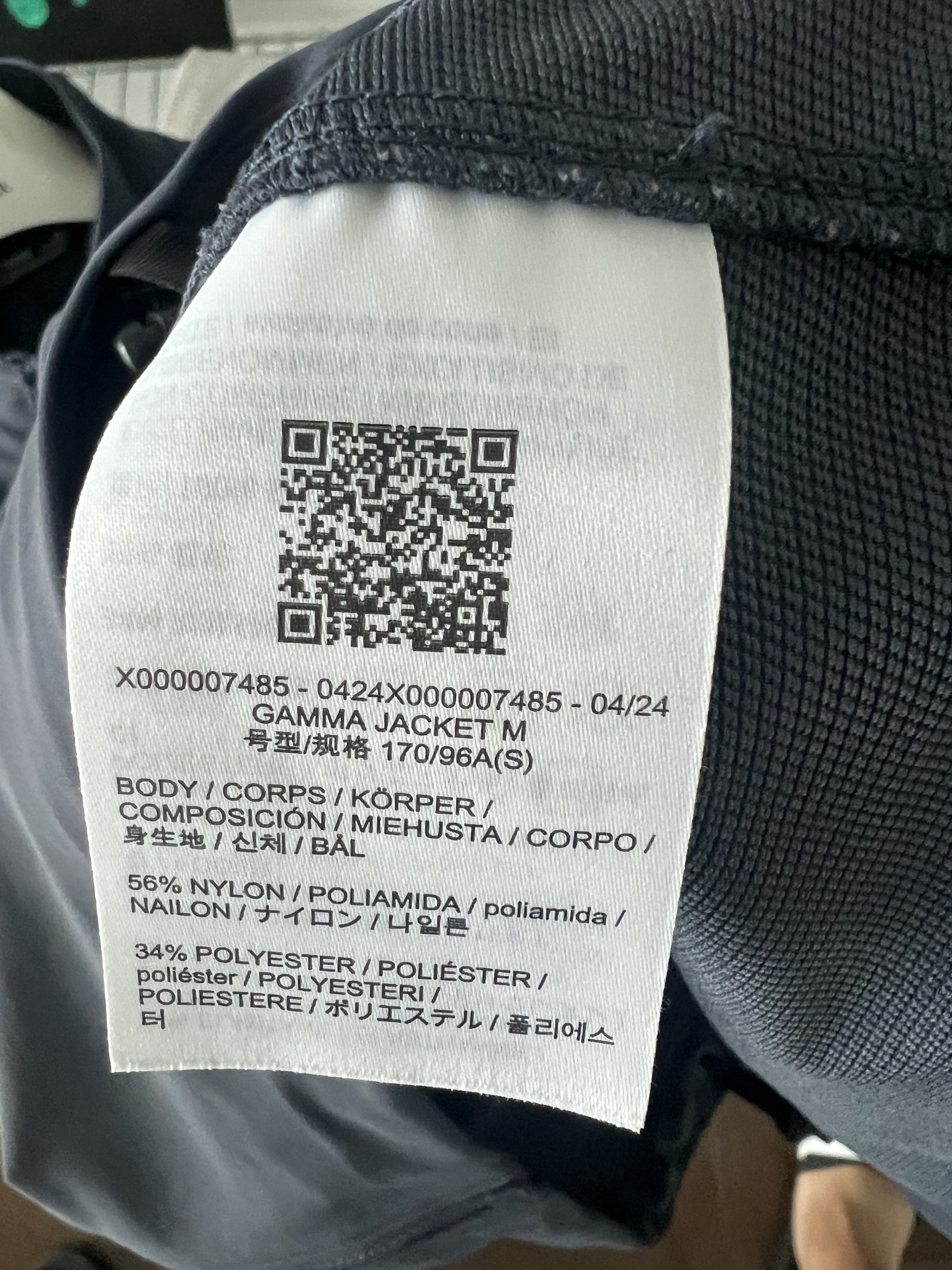 Arc'teryx Arc'teryx Gamma Jacket - Dk Stratus, Small Size US S / EU 44-46 / 1 - 4 Thumbnail