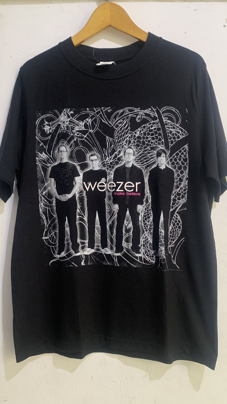 Band Tees WEEZER “MAKE BELIEVE” TOUR 2005 Size US XL / EU 56 / 4 - 2 Thumbnail