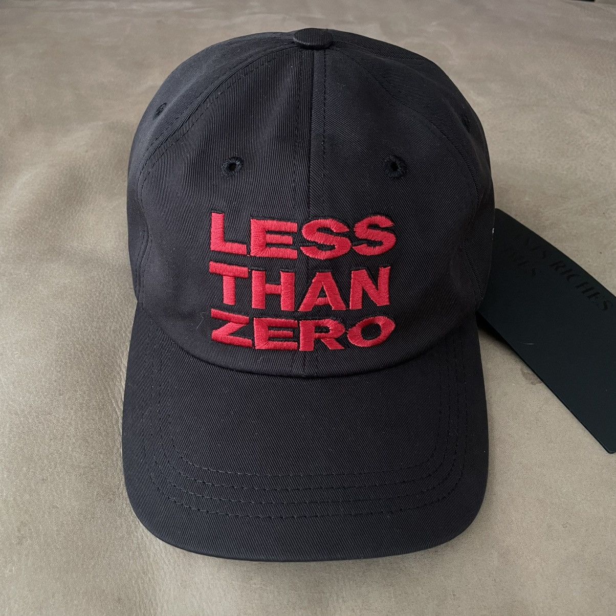 Enfants Riches Deprimes LESS THAN ZERO 6-PANEL HAT Size ONE SIZE - 1 Thumbnail