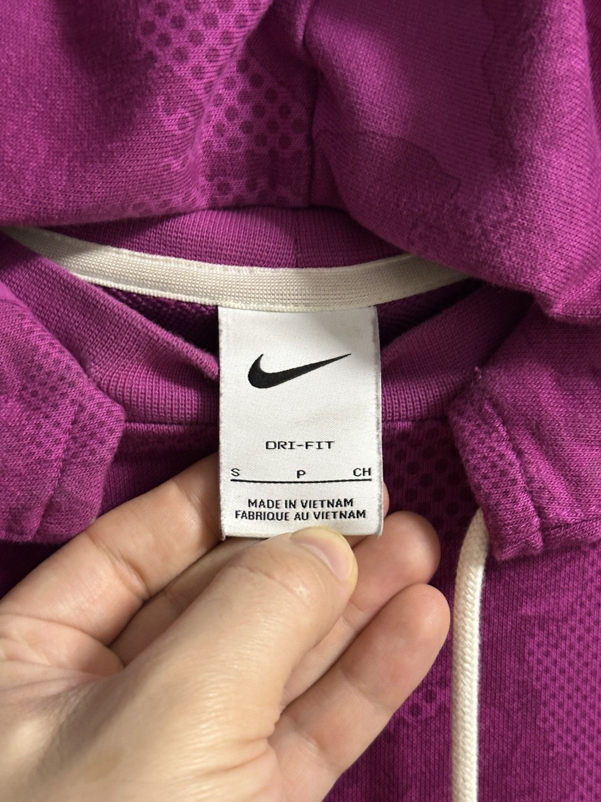 Nike Rare Hoodie Nike Halftone Grid Flowers Big Logo Swoosh Size US S / EU 44-46 / 1 - 13 Thumbnail