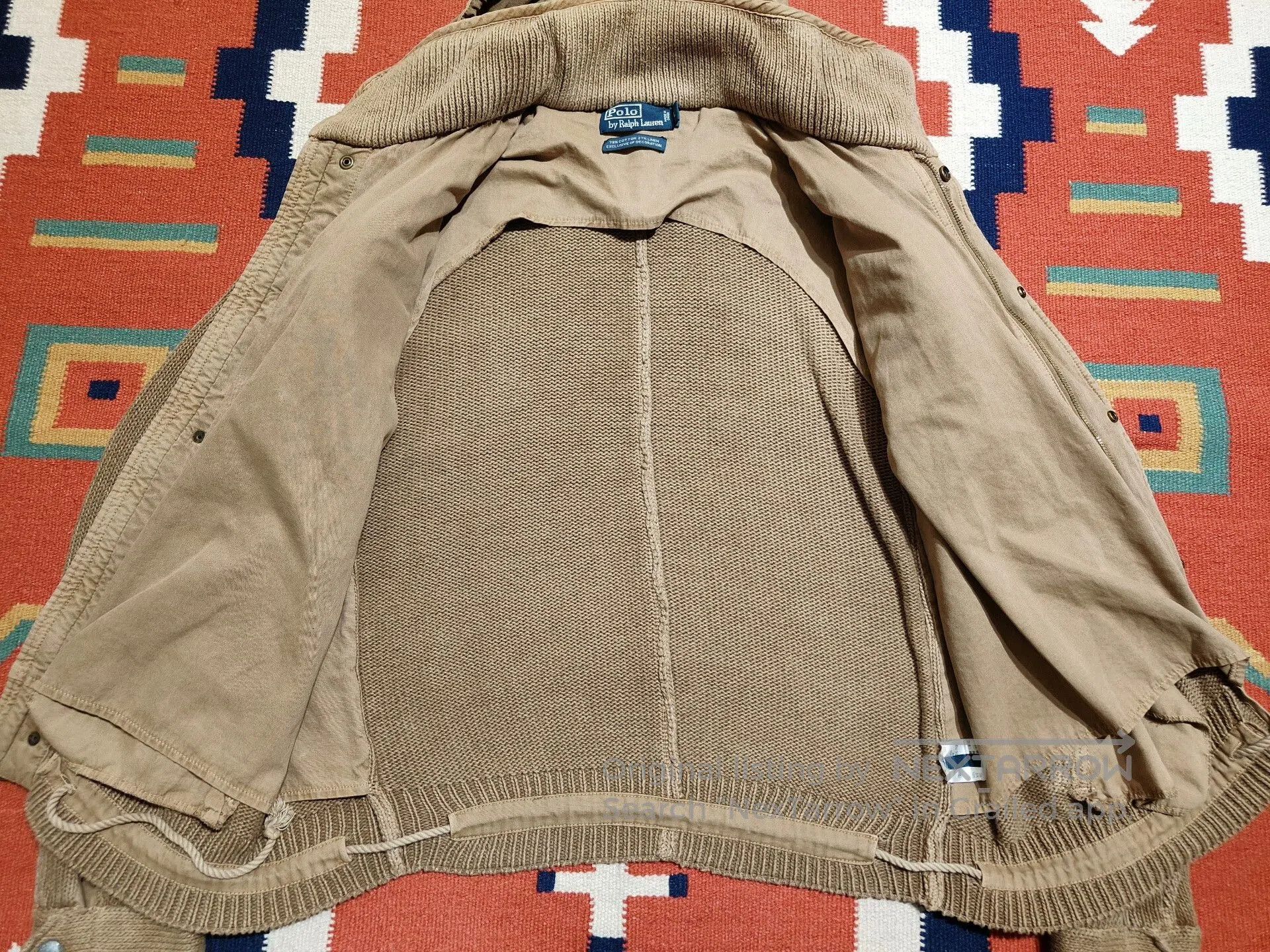 RRL Ralph Lauren Heavyweight Knit Jacket by Ralph Lauren. Size US L / EU 52-54 / 3 - 5 Thumbnail