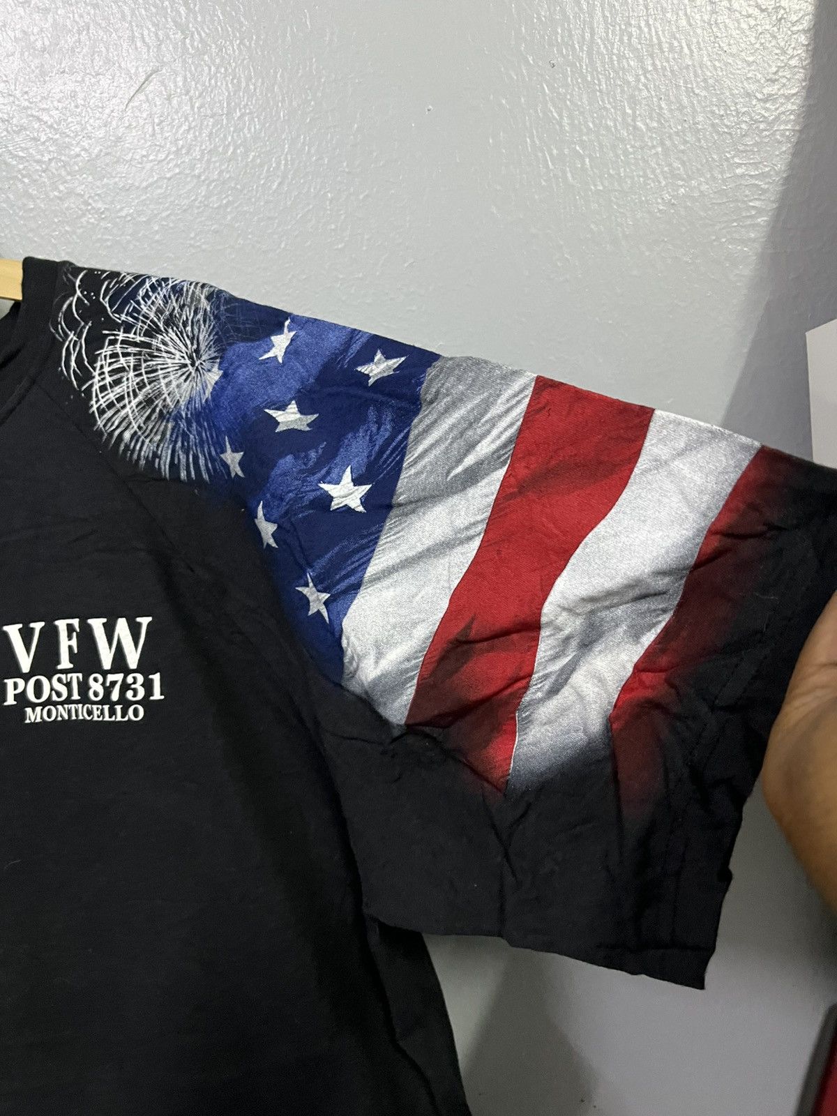 American Eagle Outfitters America flag tee Size US L / EU 52-54 / 3 - 4 Thumbnail