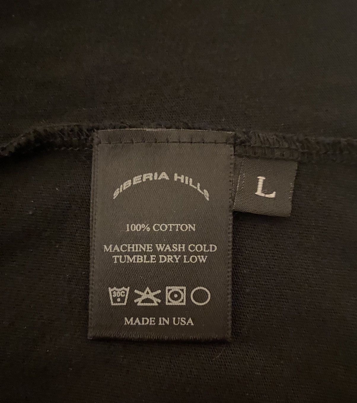 Siberia Hills Siberia Hills Men's Black Shirt Size US L / EU 52-54 / 3 - 4 Thumbnail