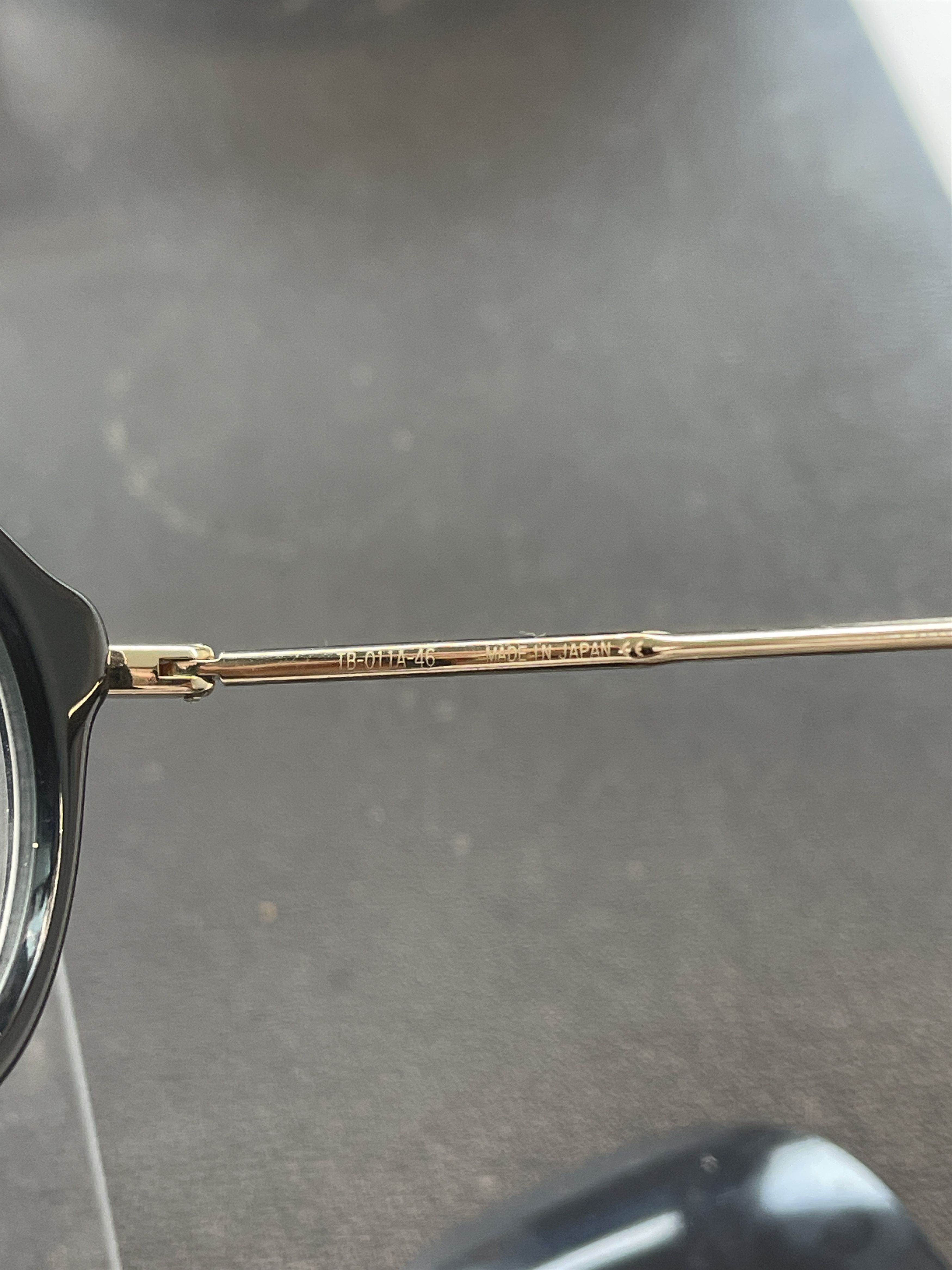 Thom Browne THOM BROWNE - ACETATE AND TITANIUM ROUND EYEGLASSES Size ONE SIZE - 7 Thumbnail