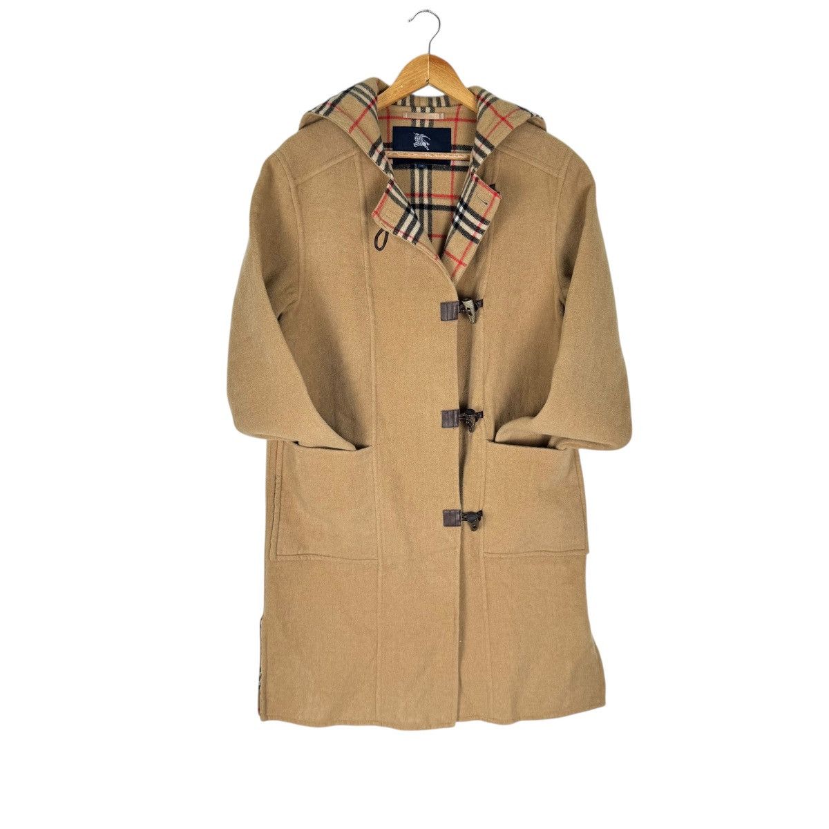 Burberry 🌟BURBERRY LONDON HOODIE DUFFLE JACKET Size M / US 6-8 / IT 42-44 - 1 Thumbnail