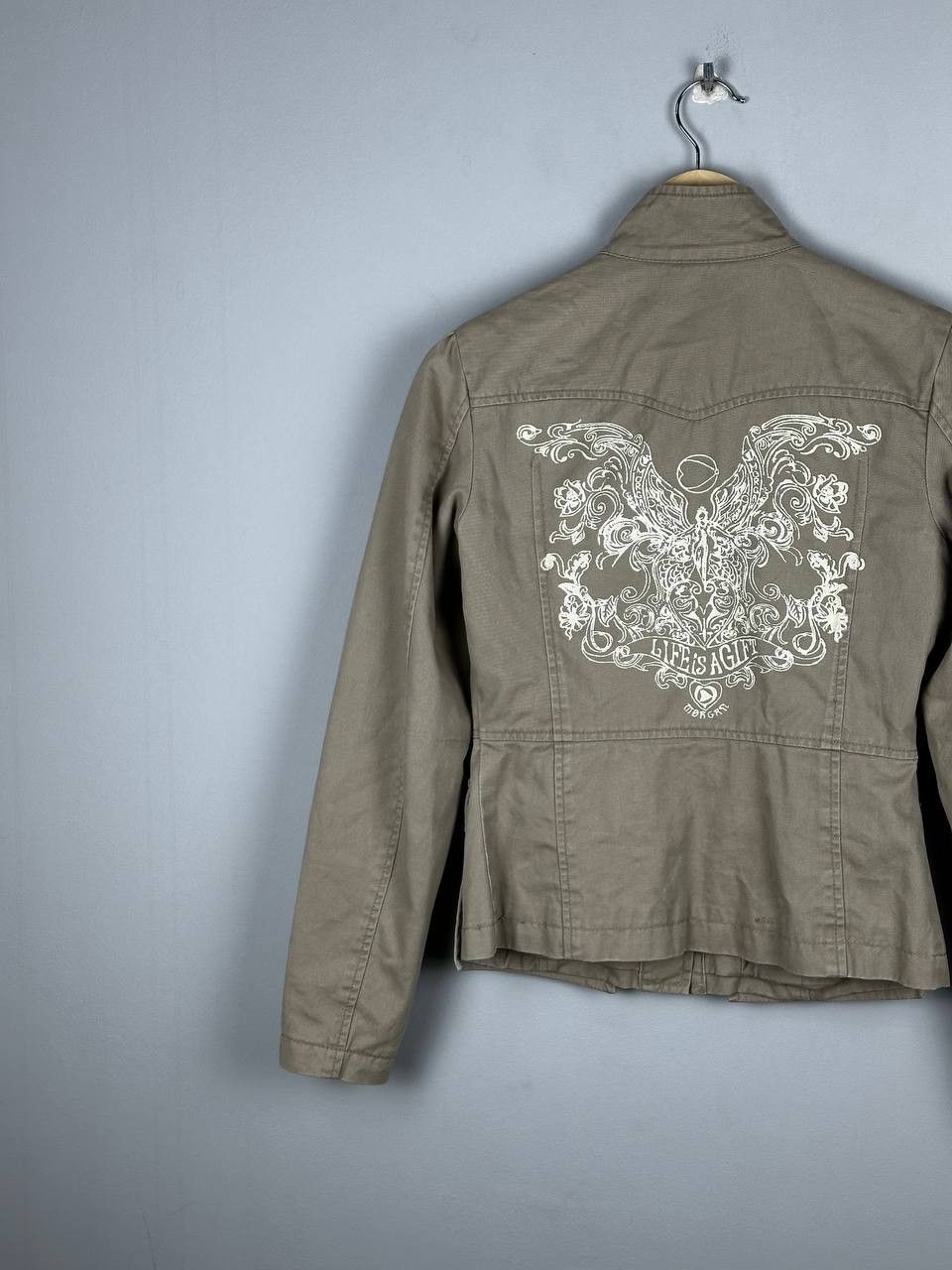 Morgan De Toi Morgan de Toi Vintage brown Cropped Biker Jacket Size S / US 4 / IT 40 - 11 Thumbnail