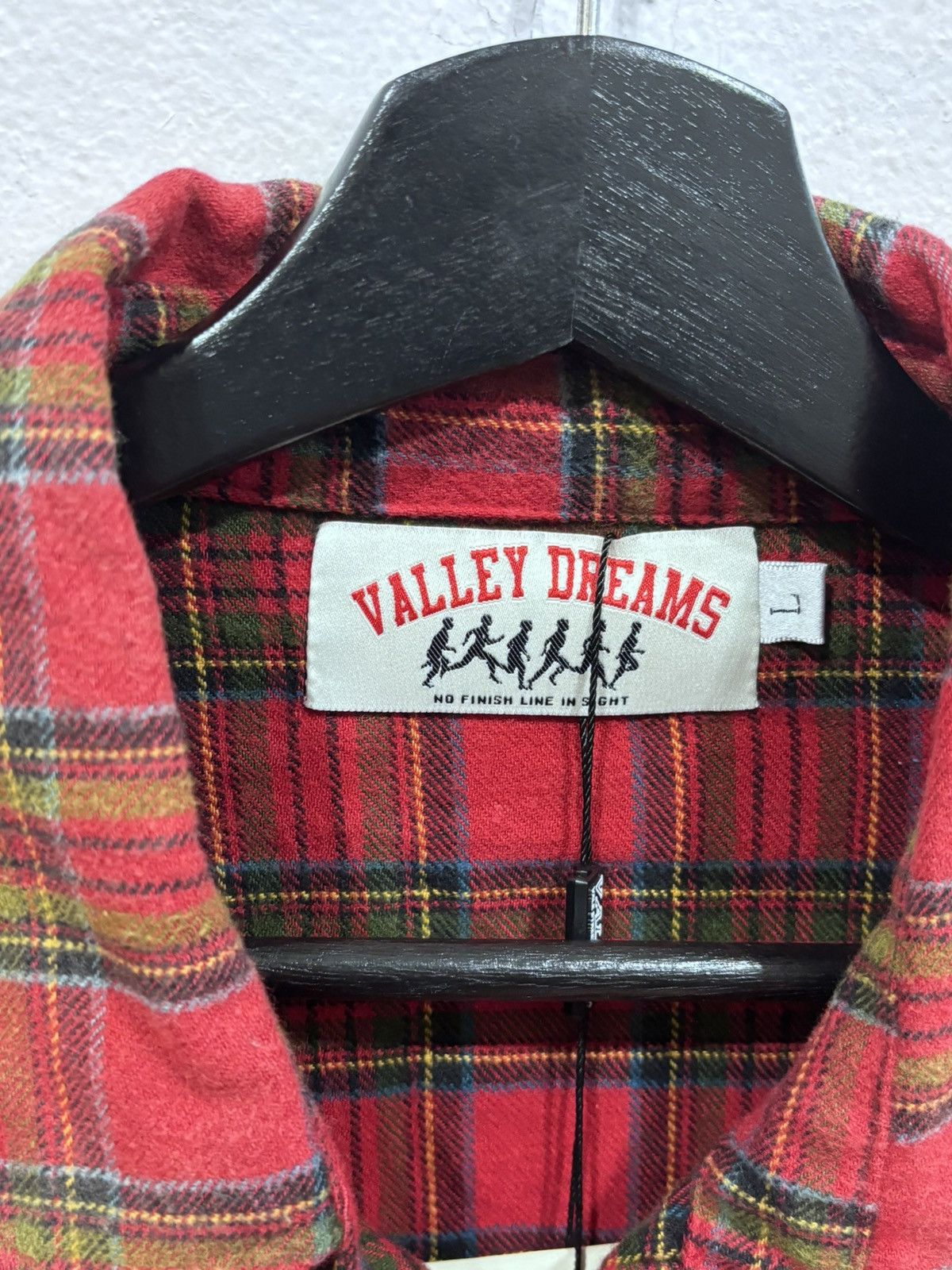 Vale Vale Flannel Red L/S Size US L / EU 52-54 / 3 - 3 Thumbnail