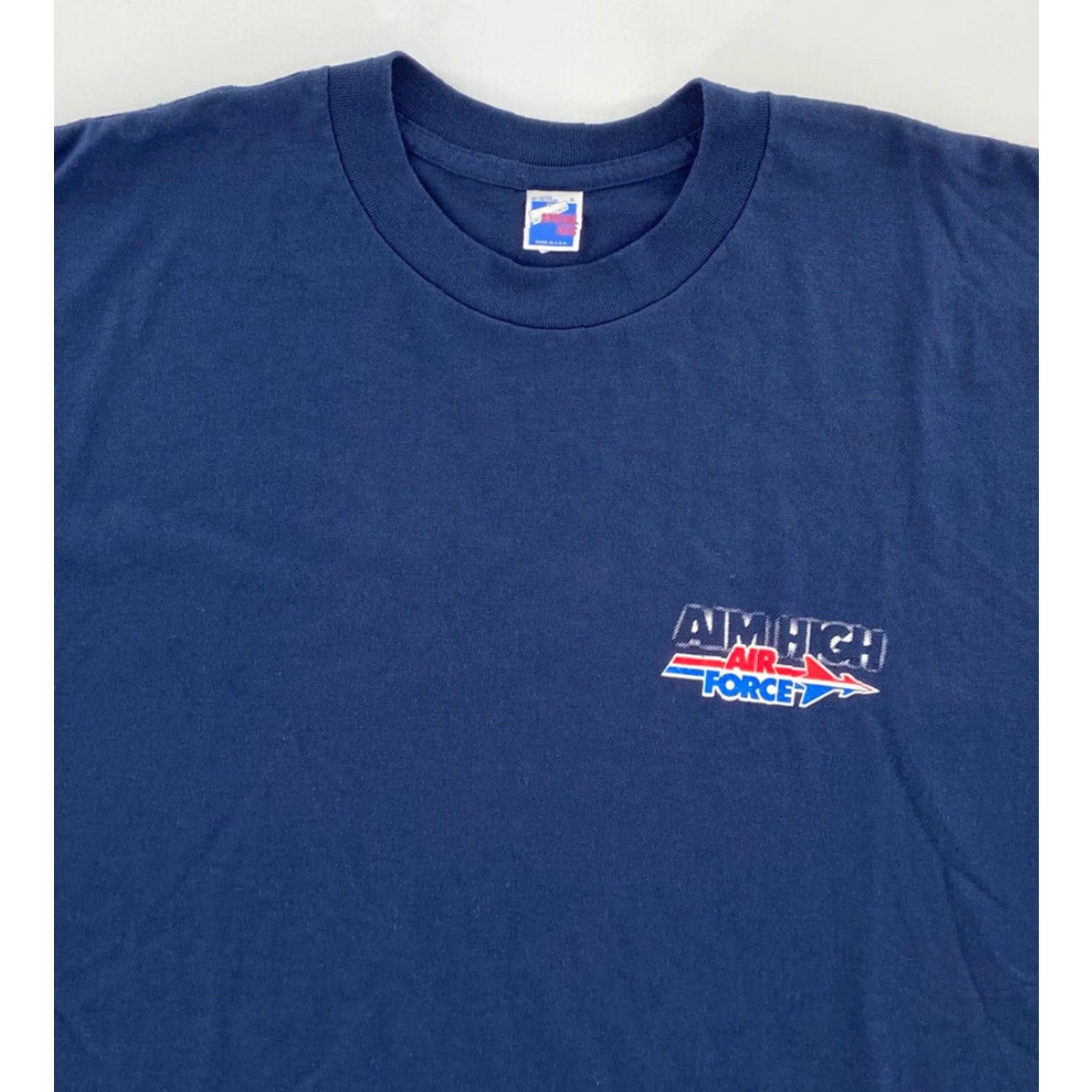 Vintage VINTAGE US Air Force Shirt XL Navy Blue Single Stitch Military Graphic Tee Mens Size US XL / EU 56 / 4 - 3 Thumbnail