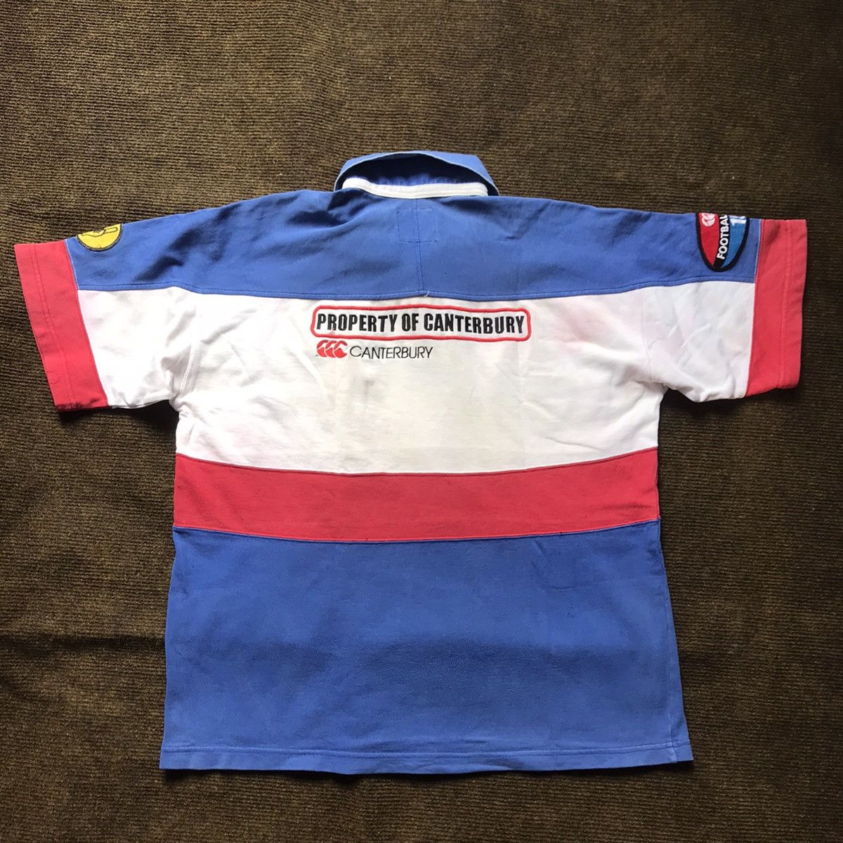 Canterbury of New Zealand × Vintage VINTAGE CANTERBURY STEINLAGER CCC SPORT FOOTBALL UNION SHIRT Size US XL / EU 56 / 4 - 9 Thumbnail