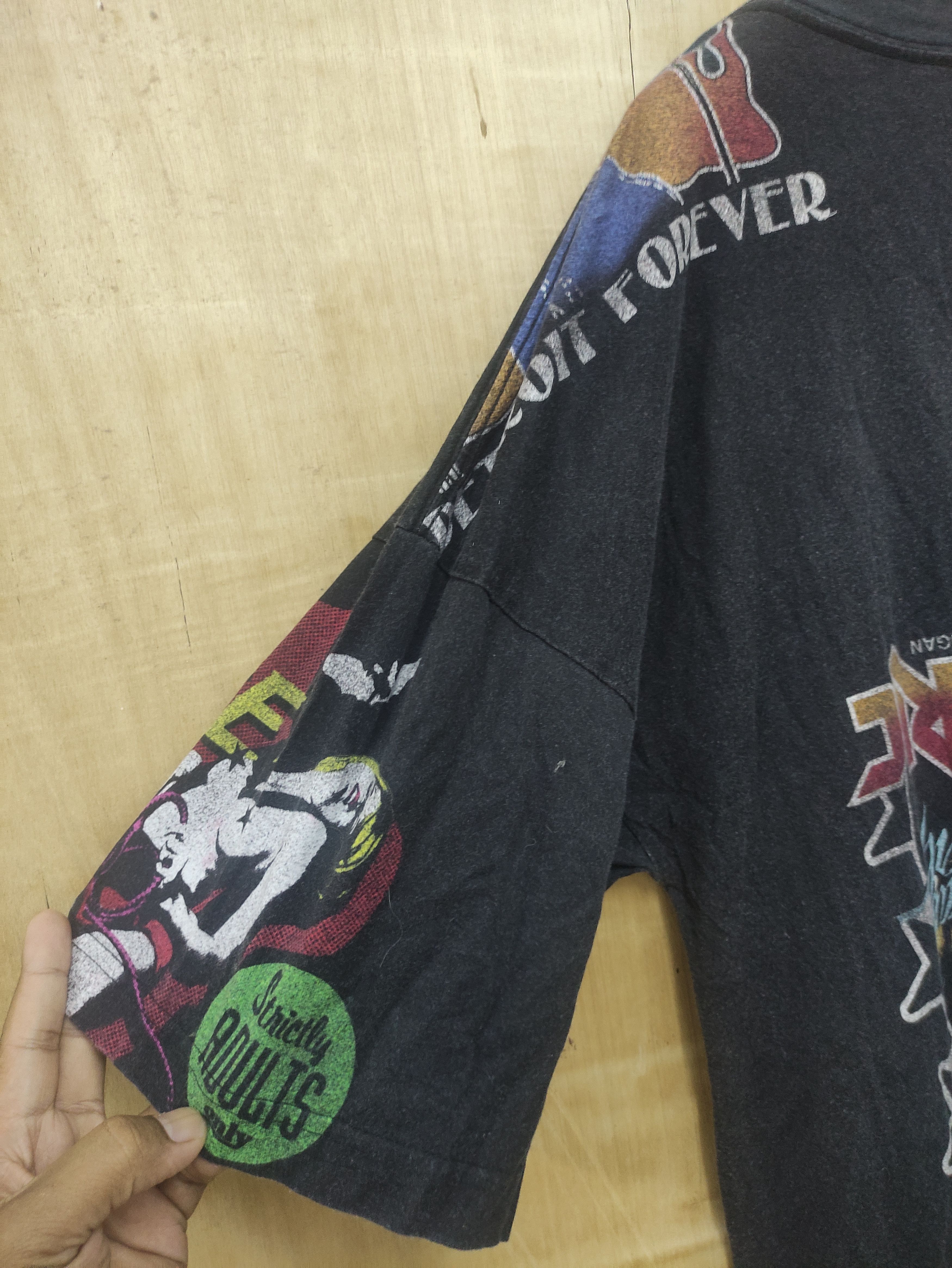 Hysteric Glamour HYSTERIC GLAMOUR HIGHTIME T-SHIRT BAGGY IRON MAIDEN ART Size US M / EU 48-50 / 2 - 6 Thumbnail