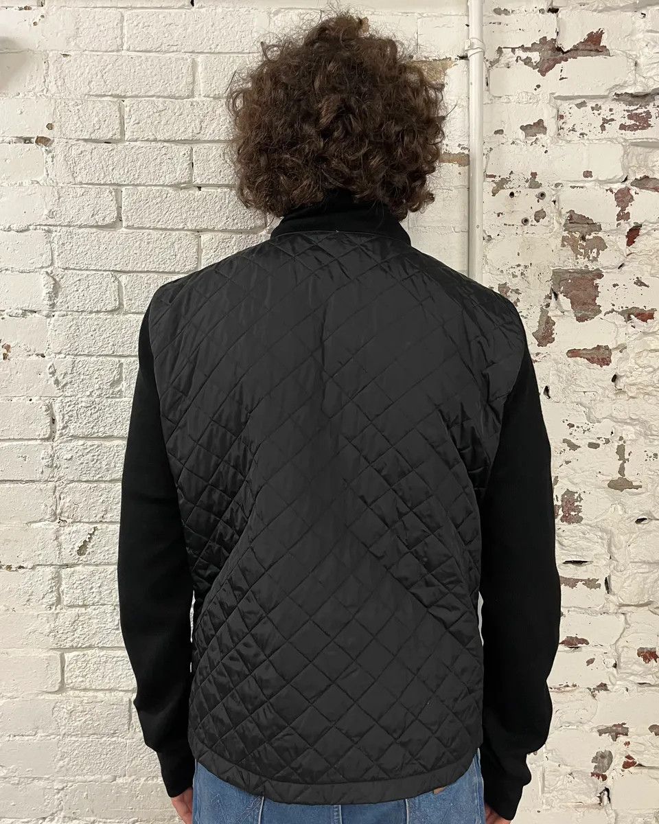 Prada AW2006 Prada Black Nylon Quilted Hybrid Jacket Size US L / EU 52-54 / 3 - 3 Thumbnail