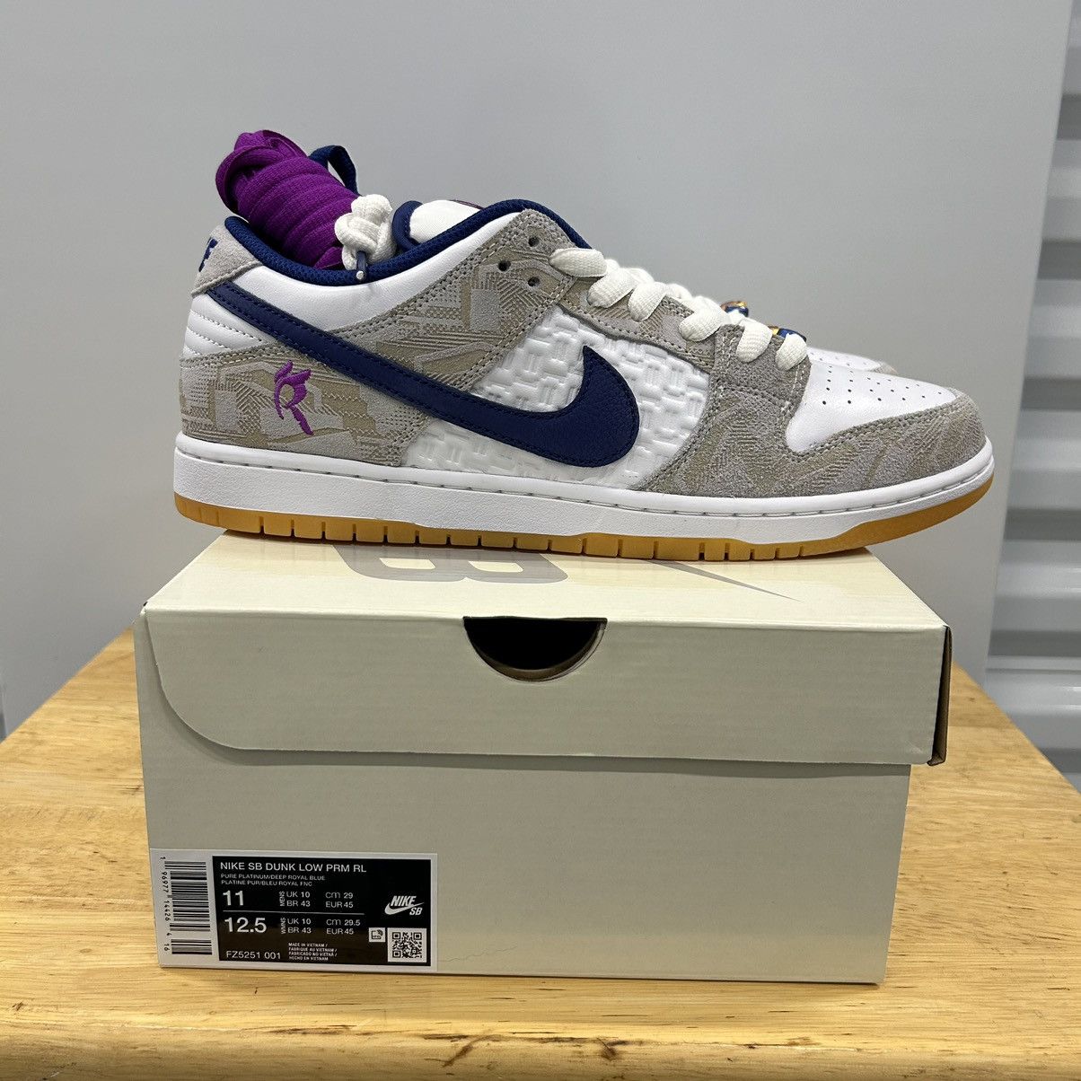 image of Nike Sb Rayssa Leal Dunk Low Fz5251-001 Size 11 New Authentic Shoes in White, Men's