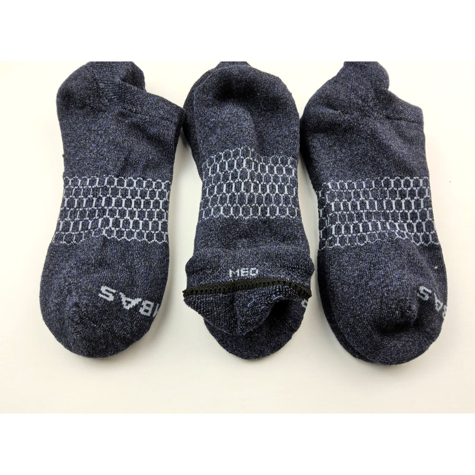 Vintage Bombas Socks Size M Original Ankle Lot Of 3 Pairs Size ONE SIZE - 3 Thumbnail