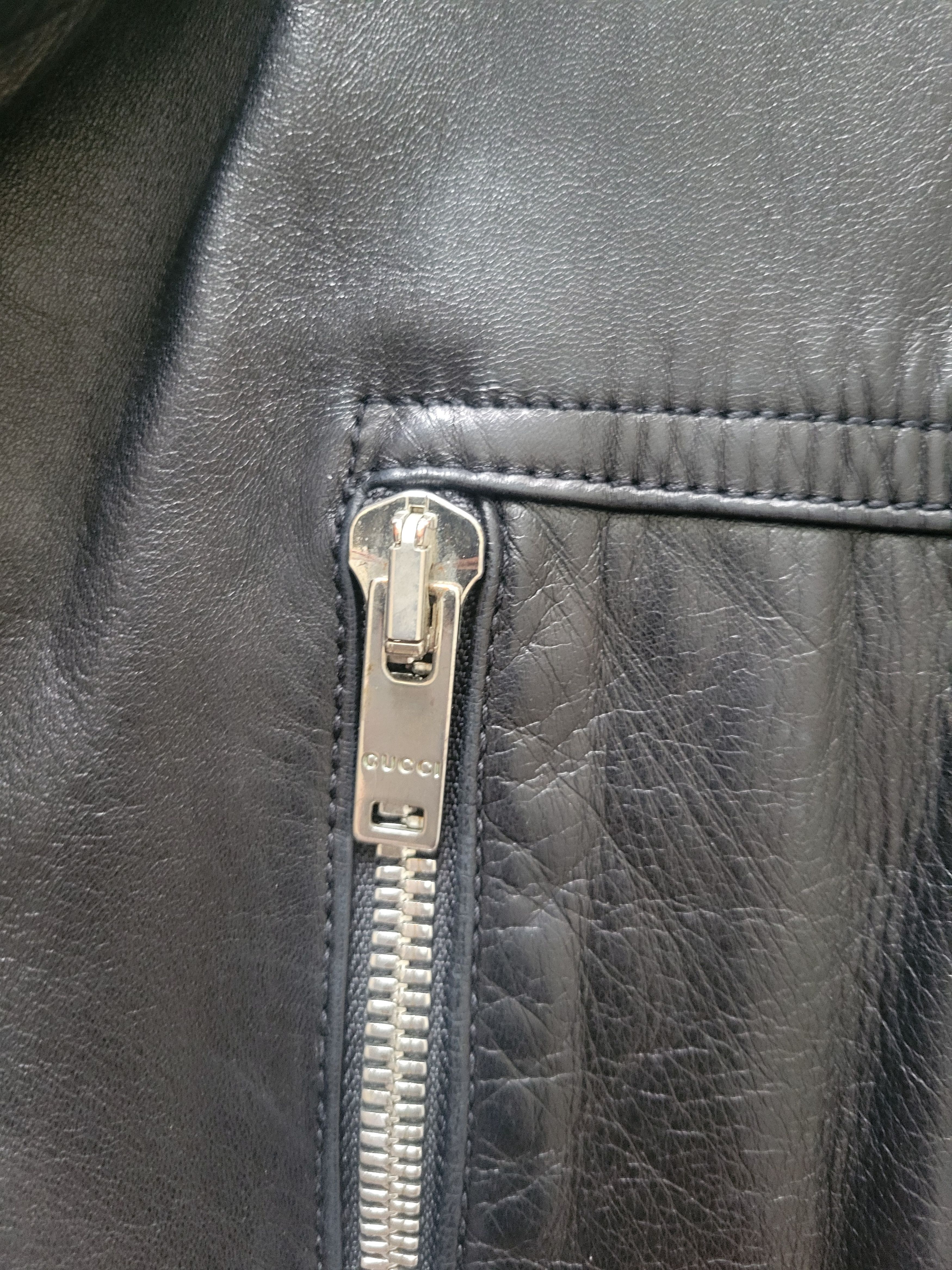 Gucci Gucci icon leather jacket Size US M / EU 48-50 / 2 - 14 Thumbnail