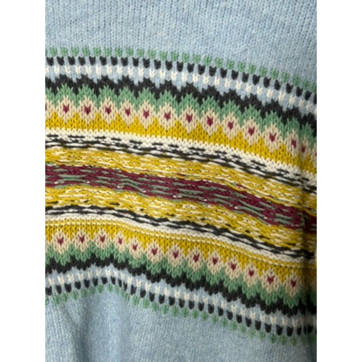 Pull & Bear Pull & Bear Blue Knit Cropped Sweater EU Small US 4 Size US S / EU 44-46 / 1 - 4 Thumbnail
