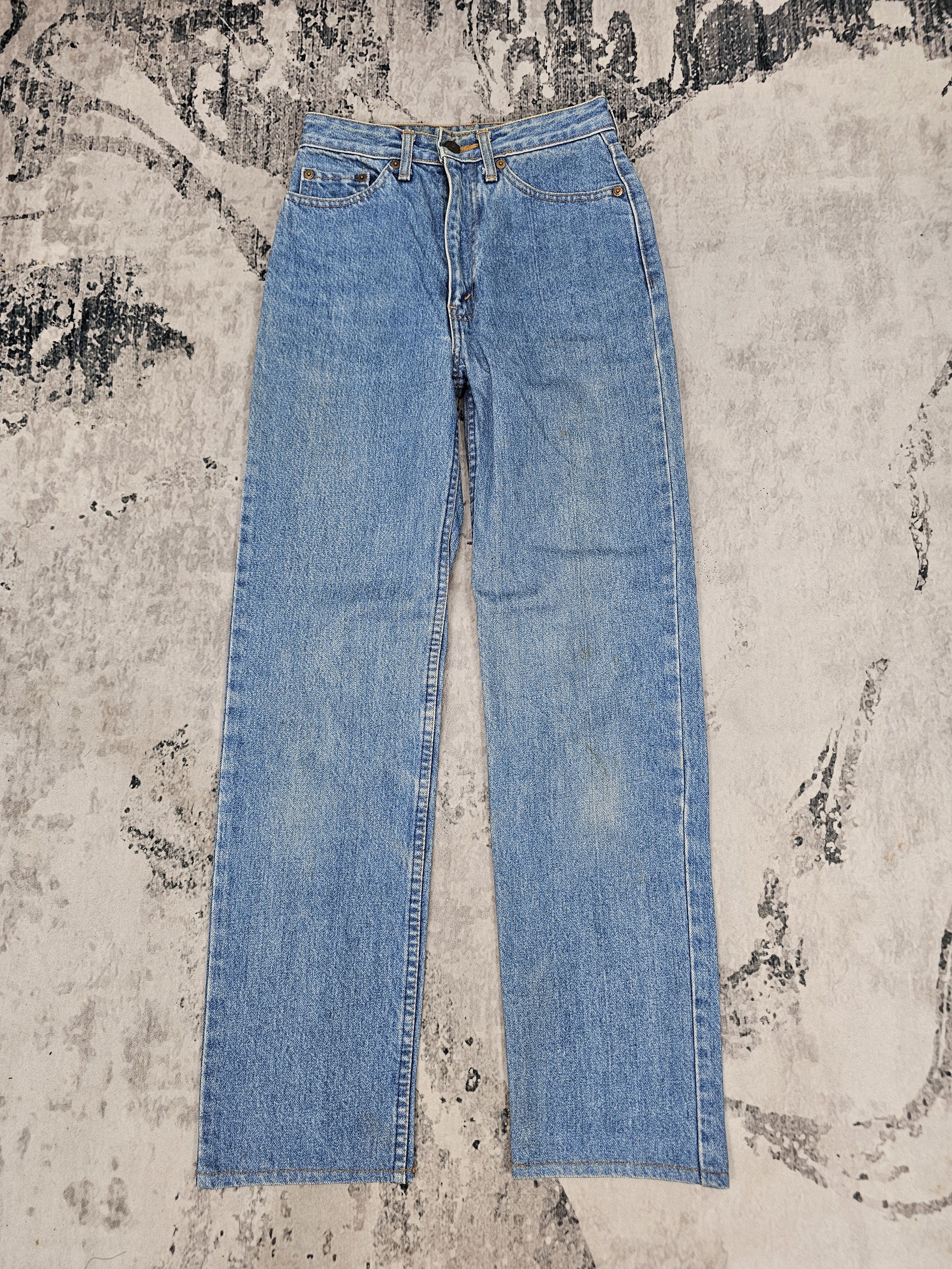 Levi's Vintage Clothing Vtg LEVIS W518-0217 High Rise Blue Jeans L0538 Size 25X29 Size 25" / US 0 / IT 36 - 1 Thumbnail