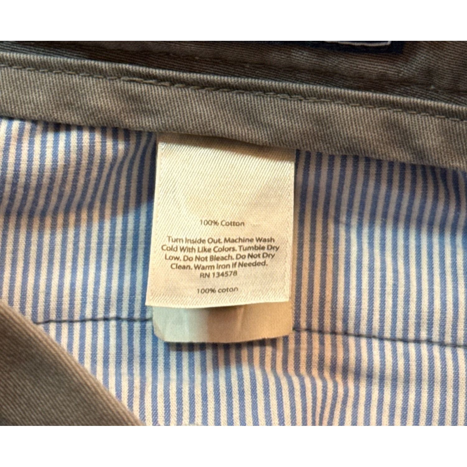 Vineyard Vines Vineyard Vines Men's Slim-Fit Breaker Pant Gray Straight-Leg Size US 36 / EU 52 - 5 Thumbnail