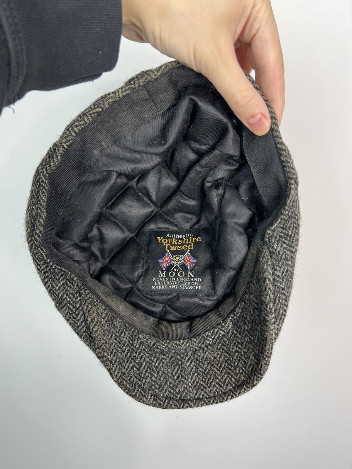 Harris Tweed × Vintage Cap Harris Tweed Wool United Kingdom Vintage 90’s Size ONE SIZE - 2 Thumbnail